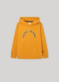 Rapaz Pepe Jeans Sweatshirts E Malhas>Sweatshirt Capuz Ajustavel
