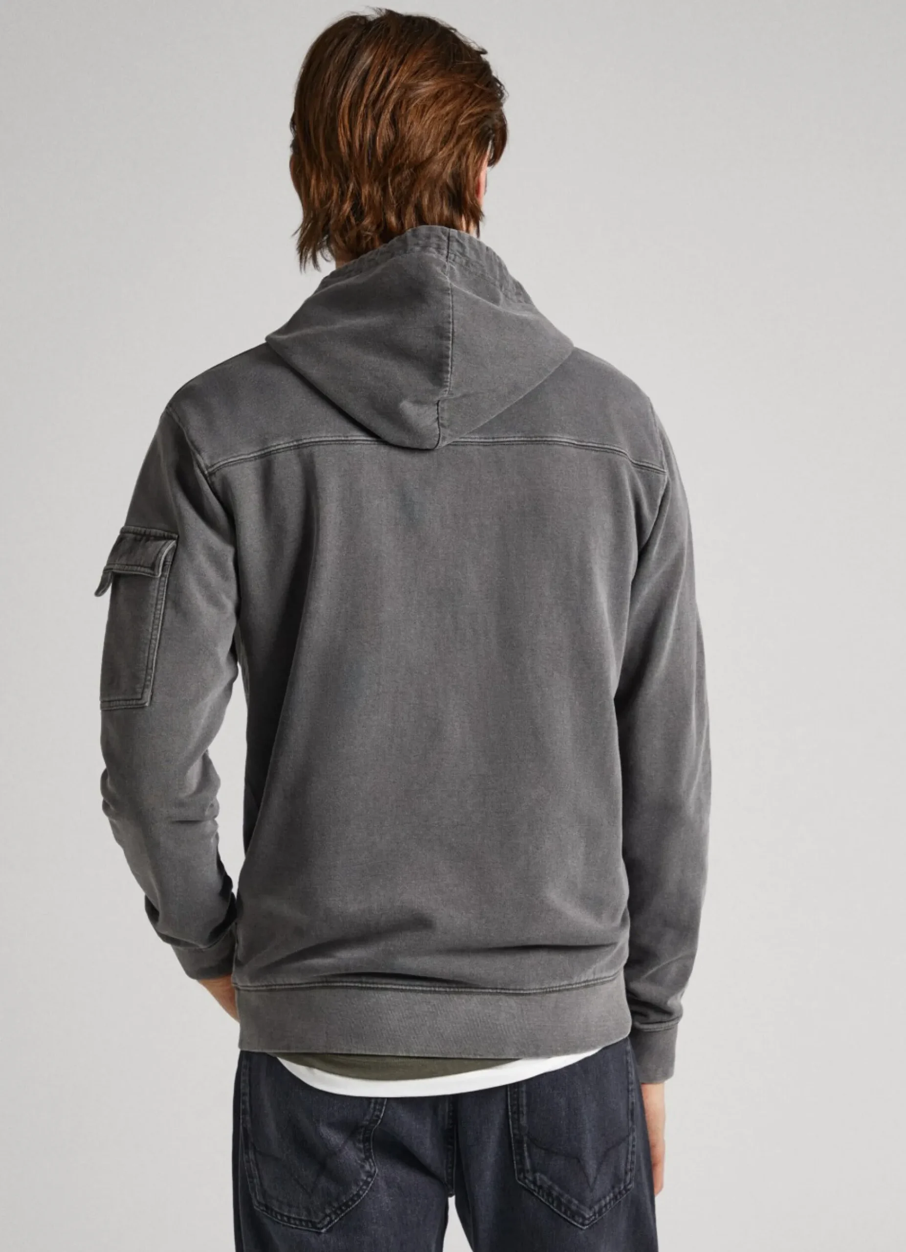 Homem Pepe Jeans Sweatshirts>Sweatshirt Com Capuz Ajustavel