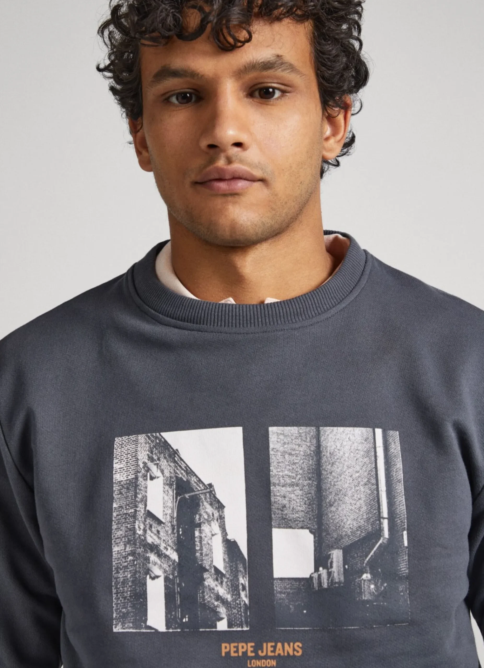 Homem Pepe Jeans Sweatshirts>Sweatshirt Estampado Fotografico