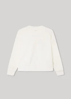 Rapariga Pepe Jeans Sweatshirts E Malhas>Sweatshirt Logo Estampado Bordado