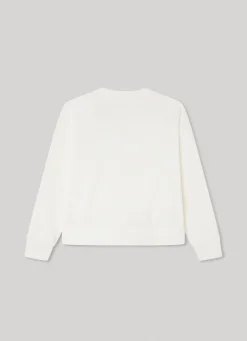 Rapariga Pepe Jeans Sweatshirts E Malhas>Sweatshirt Logo Estampado Bordado