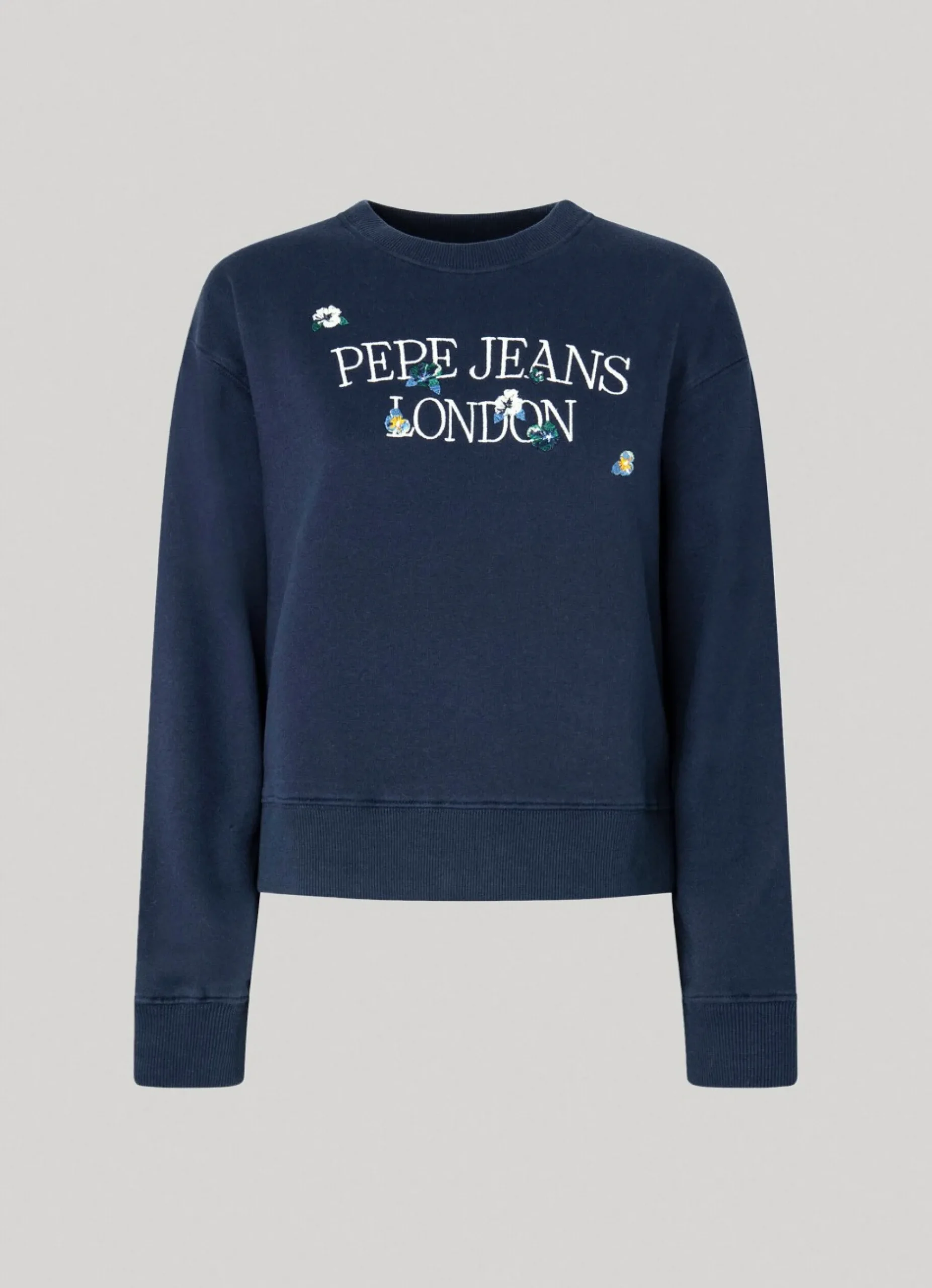 Mulher Pepe Jeans Sweatshirts>Sweatshirt Logo Estampado Bordado