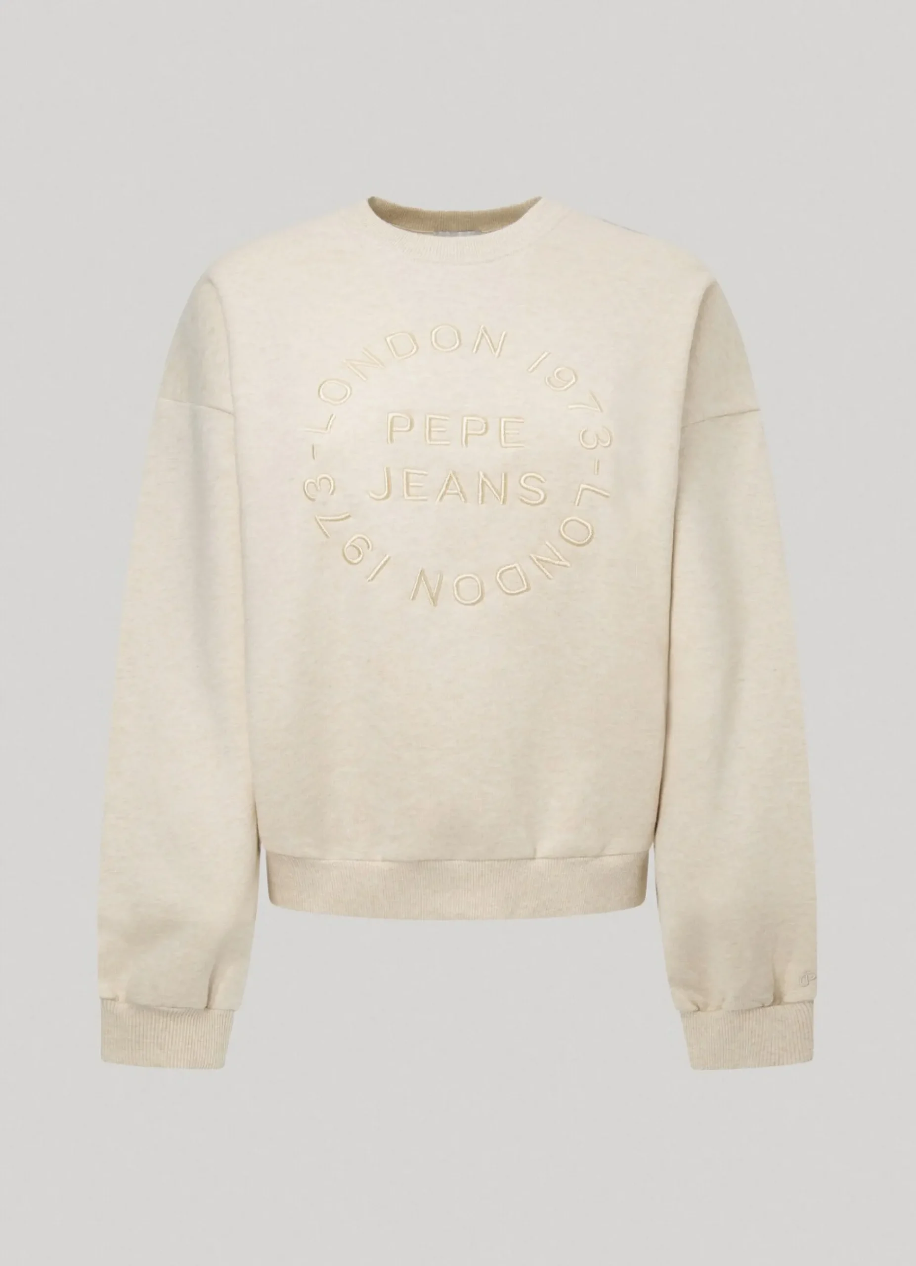 Mulher Pepe Jeans Sweatshirts>Sweatshirt Logo Estampado Bordado