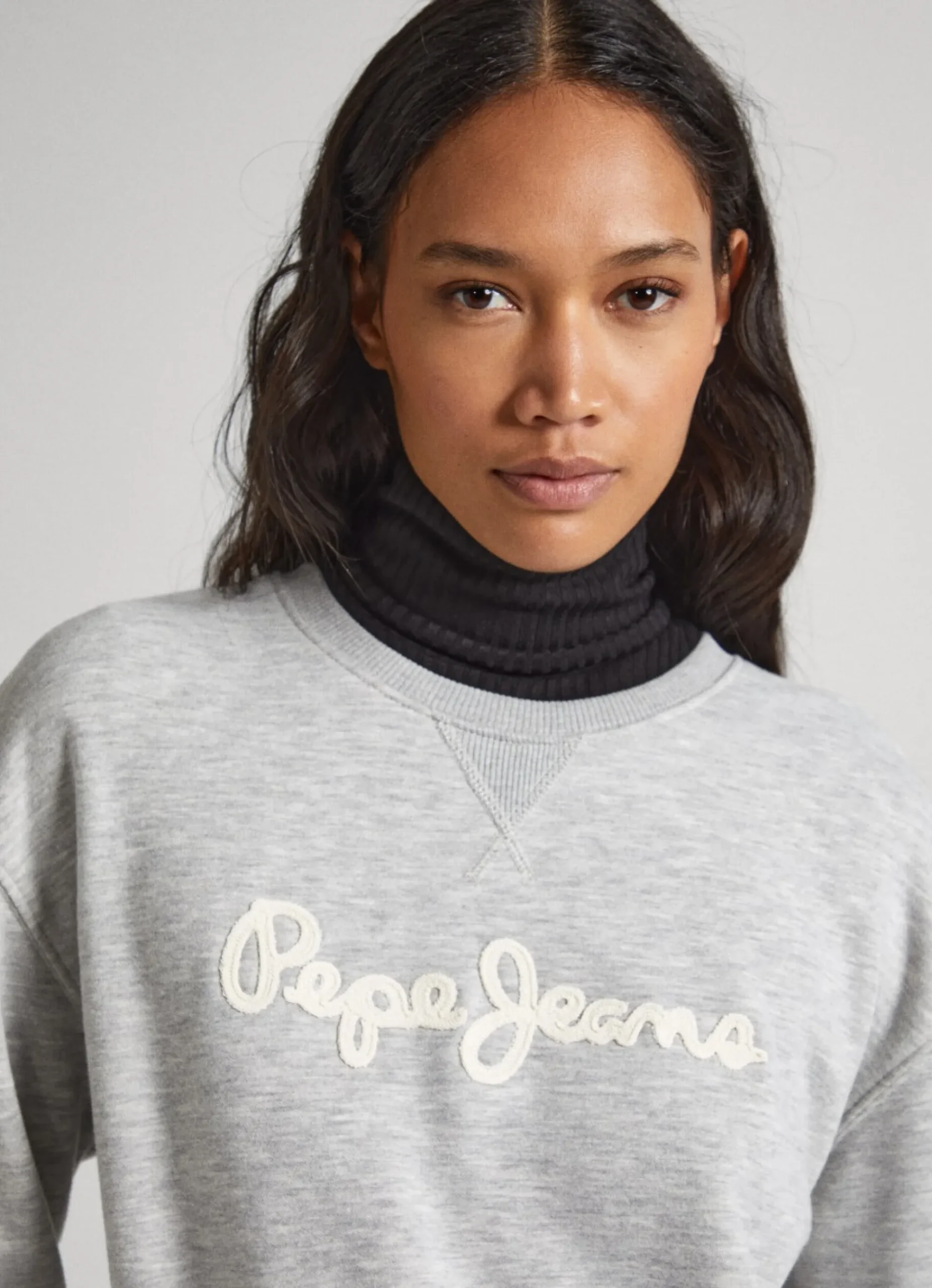 Mulher Pepe Jeans Sweatshirts>Sweatshirt Logo Estampado