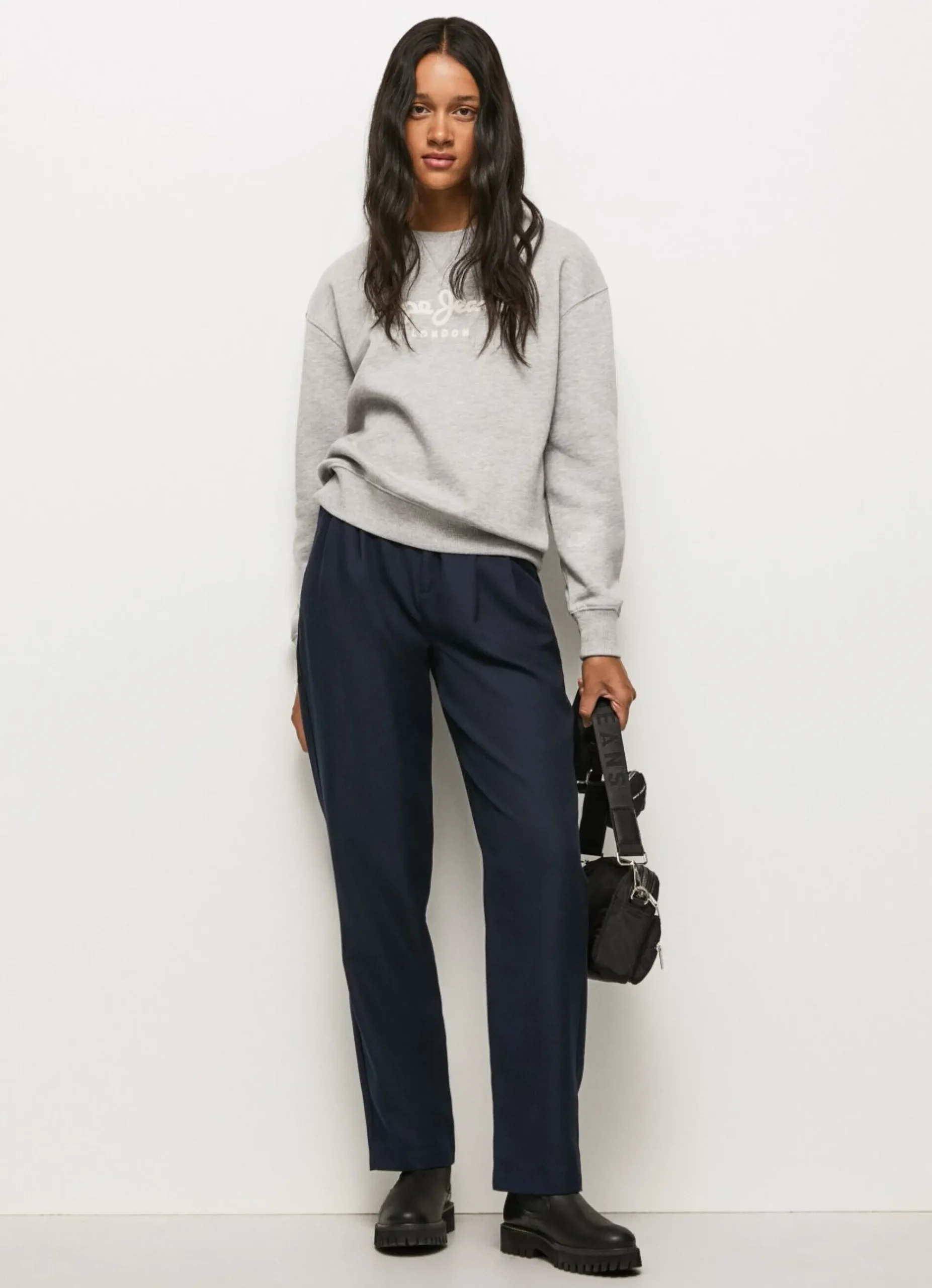 Mulher Pepe Jeans Sweatshirts>Sweatshirt Logo Estampado