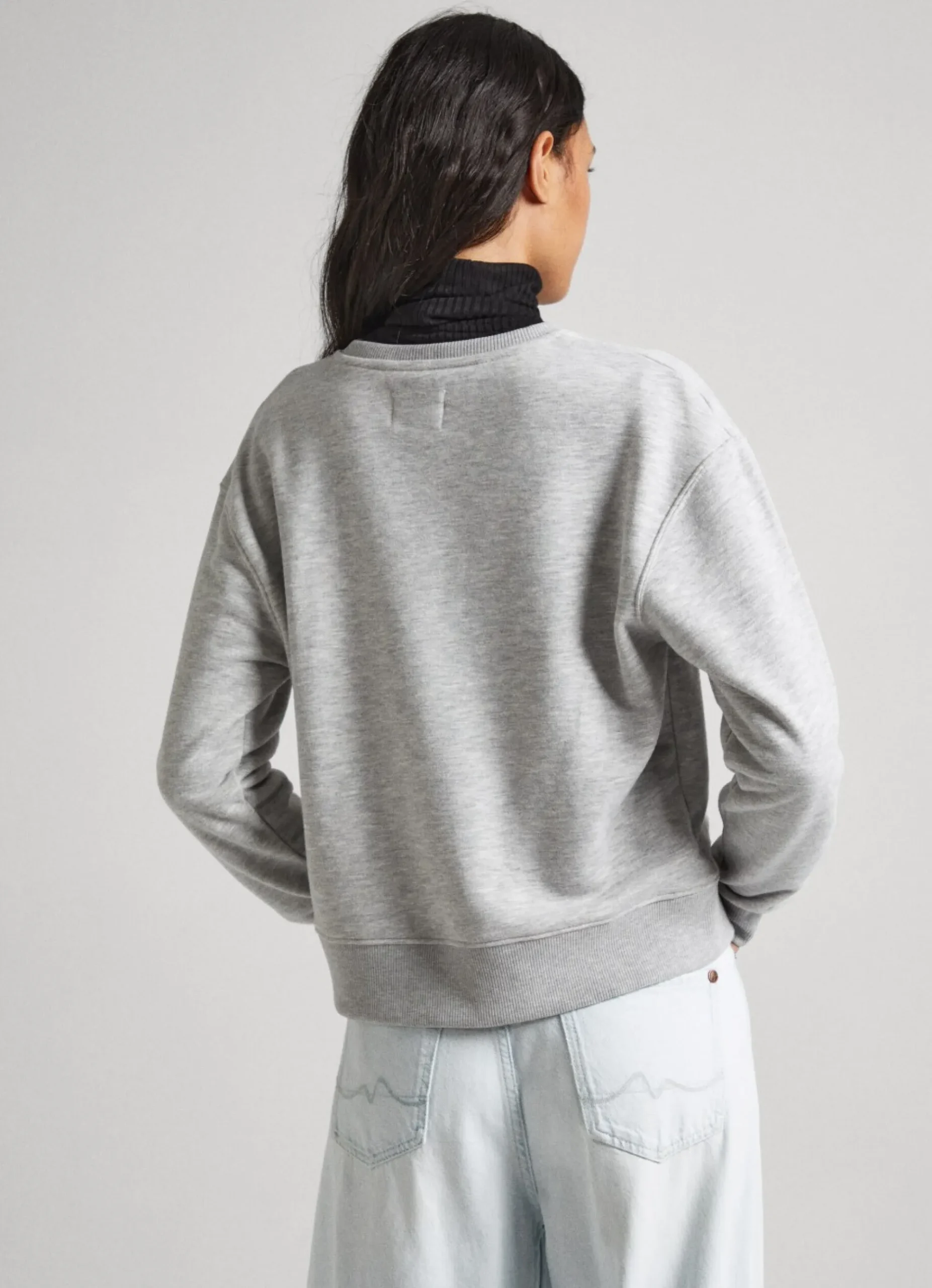 Mulher Pepe Jeans Sweatshirts>Sweatshirt Logo Estampado