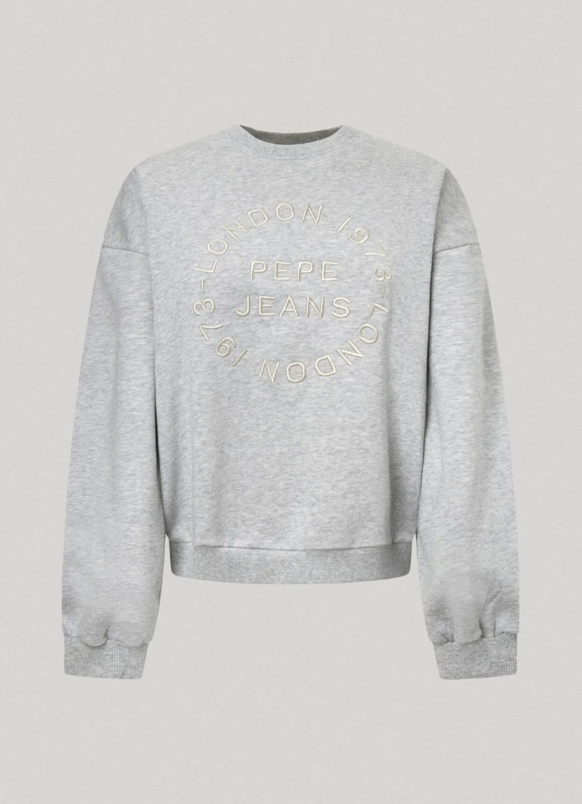 Mulher Pepe Jeans Sweatshirts>Sweatshirt Logo Estampado Bordado