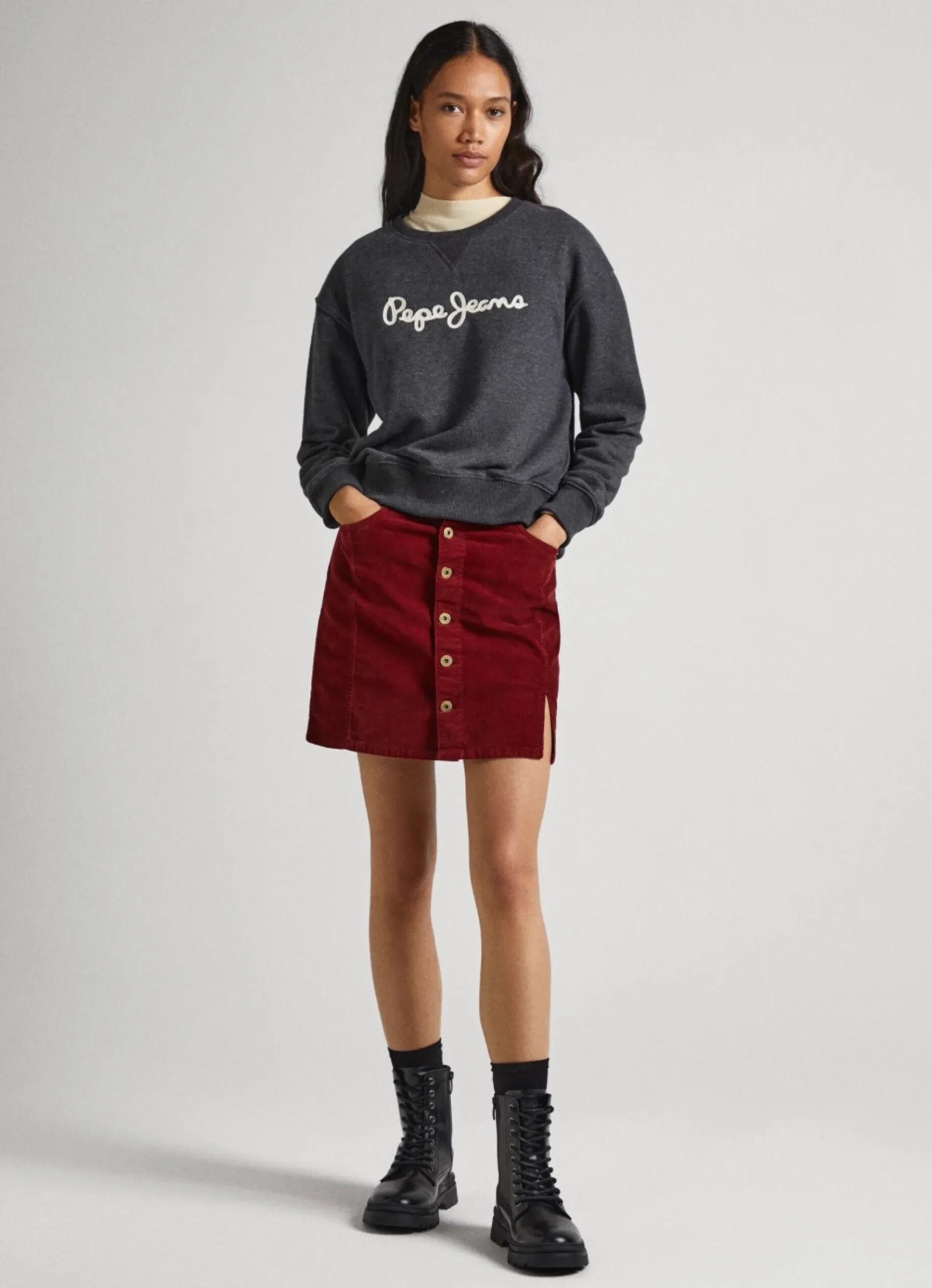 Mulher Pepe Jeans Sweatshirts>Sweatshirt Logo Estampado