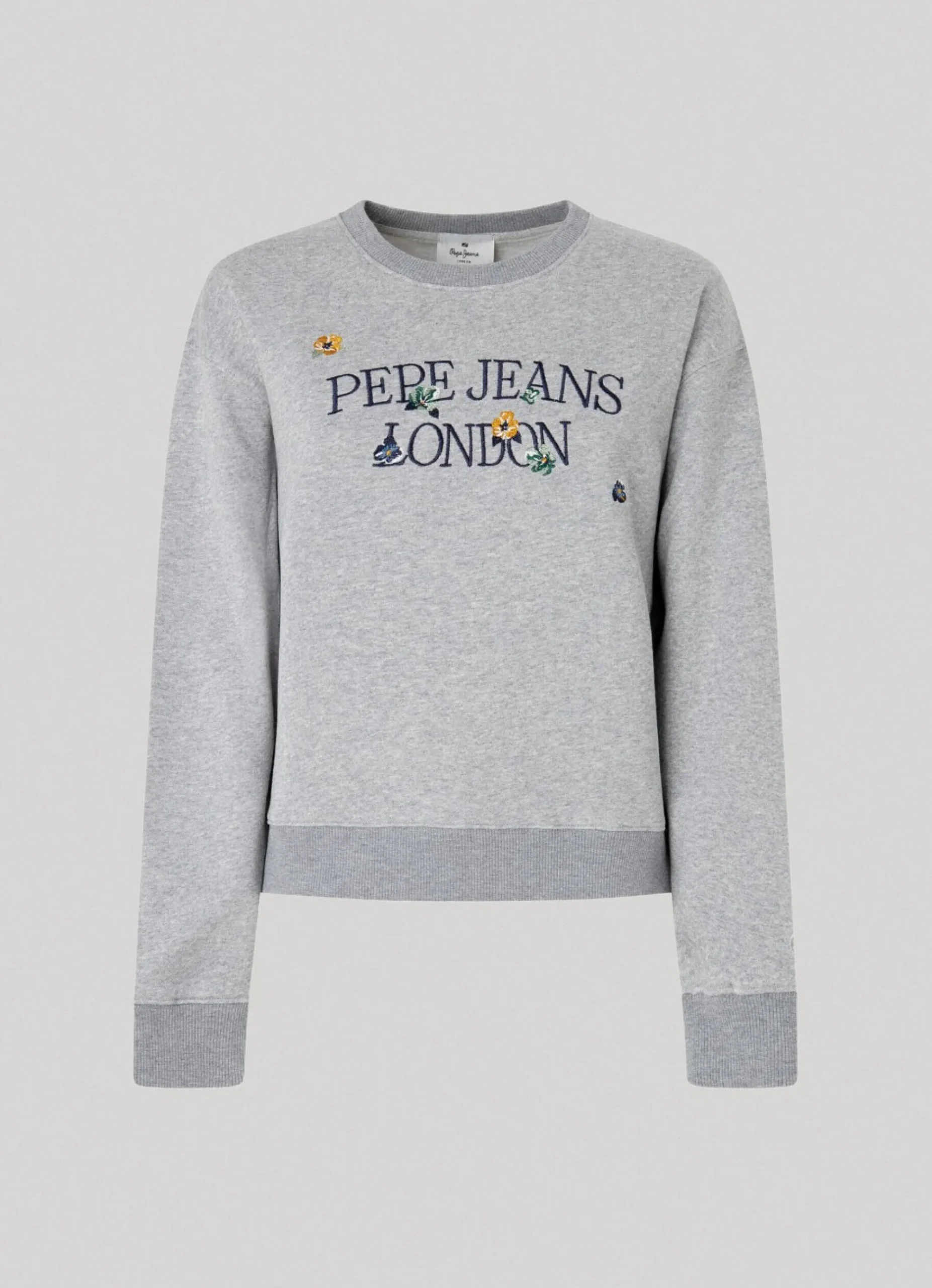 Mulher Pepe Jeans Sweatshirts>Sweatshirt Logo Estampado Bordado