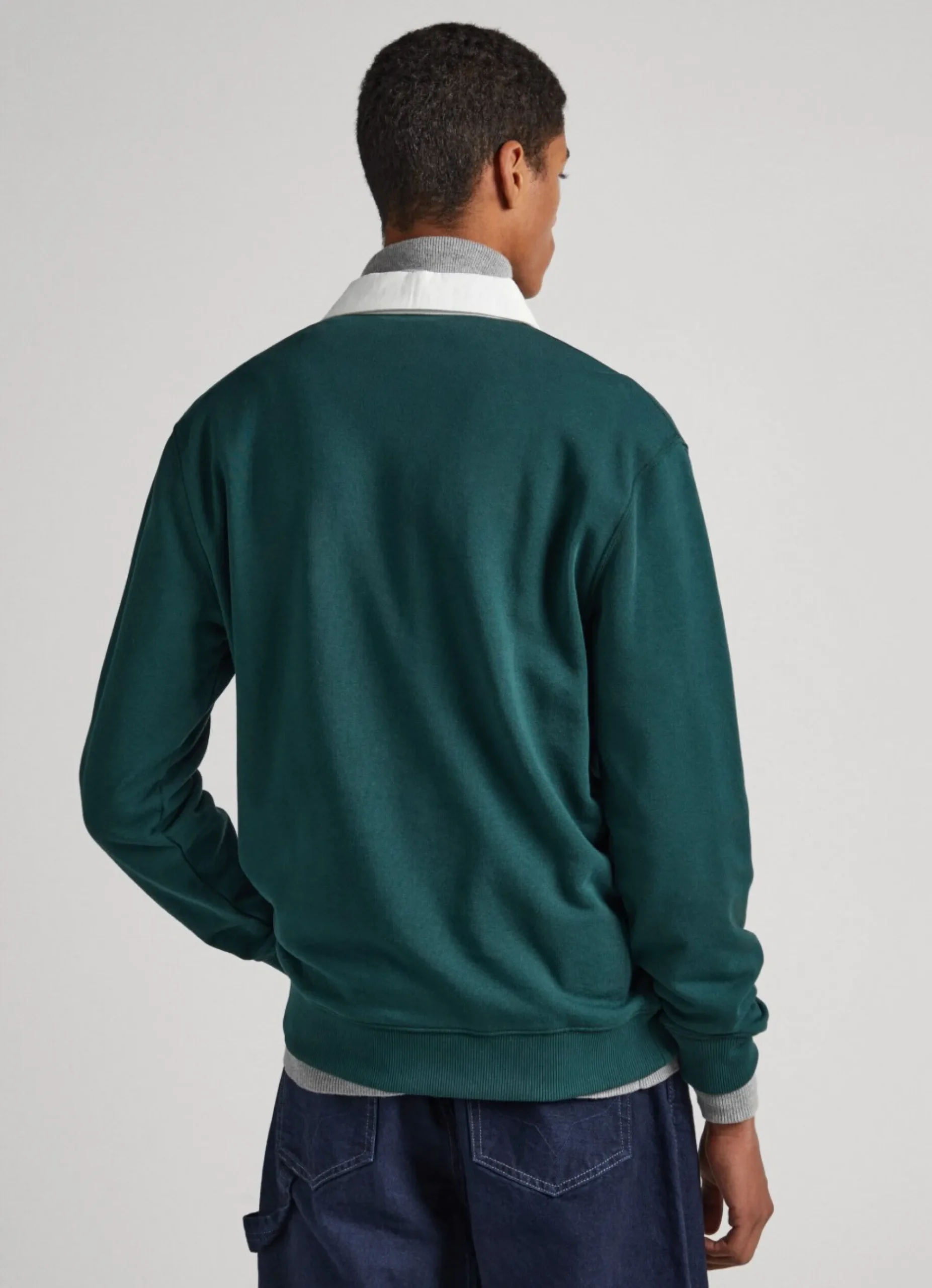 Homem Pepe Jeans Sweatshirts>Sweatshirt Tipo Polo
