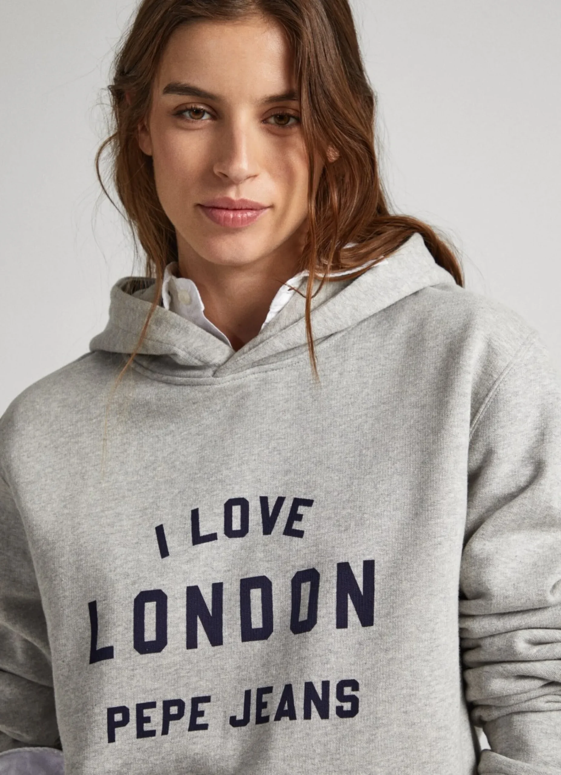 Homem Pepe Jeans Sweatshirts>Sweatshirt Unisexo Com Capuz