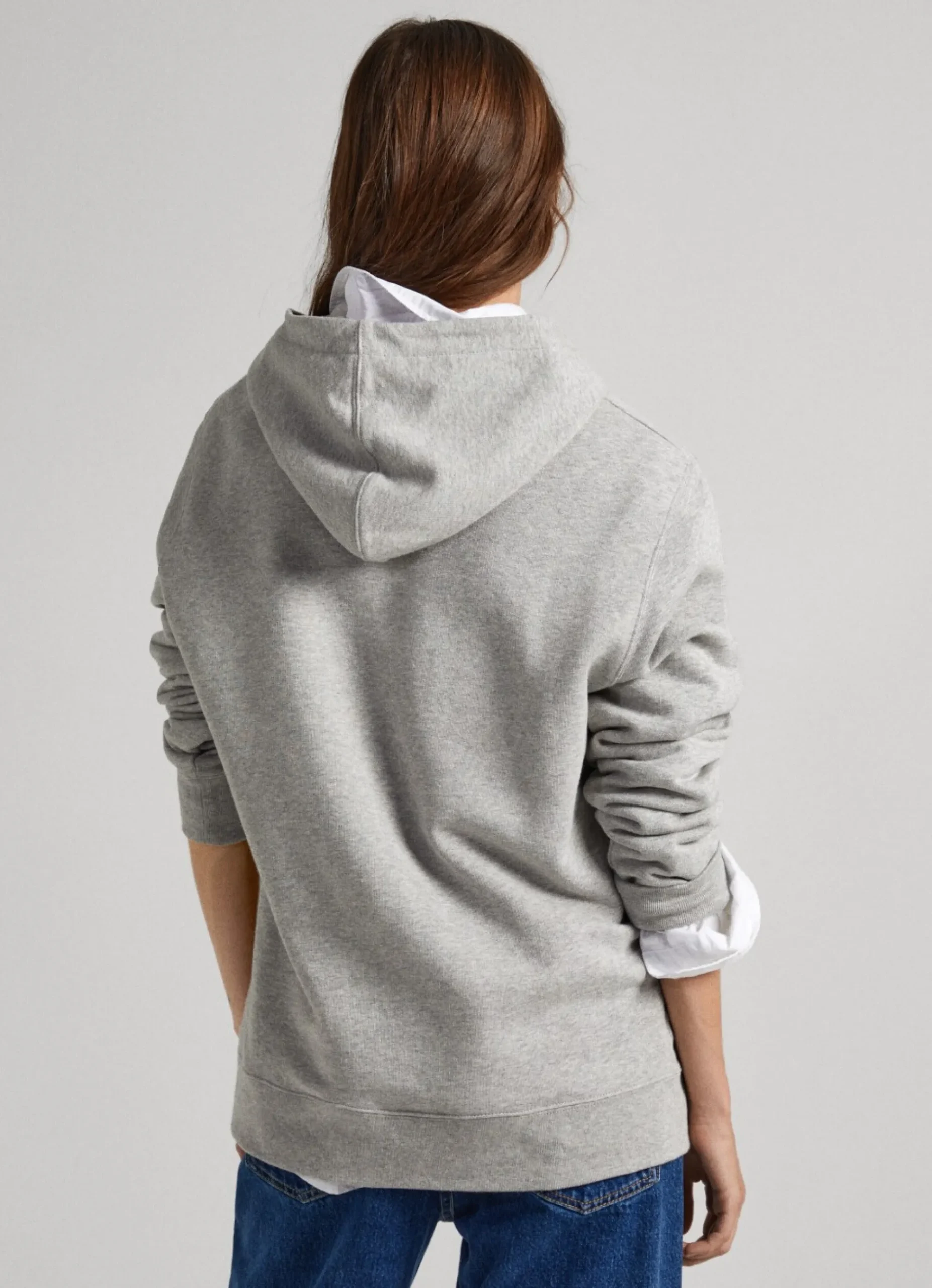 Mulher Pepe Jeans Sweatshirts>Sweatshirt Unisexo Com Capuz
