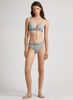 Mulher Pepe Jeans Underwear>Tanga Classica Logo Estampado