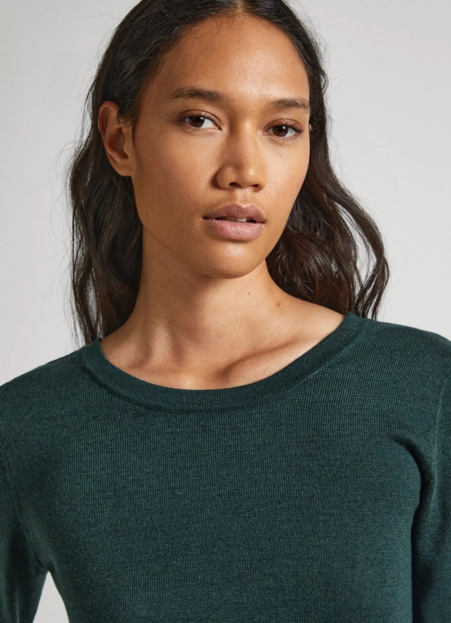 Mulher Pepe Jeans Malhas>Top De Malha Cropped Fit