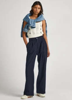 Mulher Pepe Jeans Malhas>Top De Malha Floral