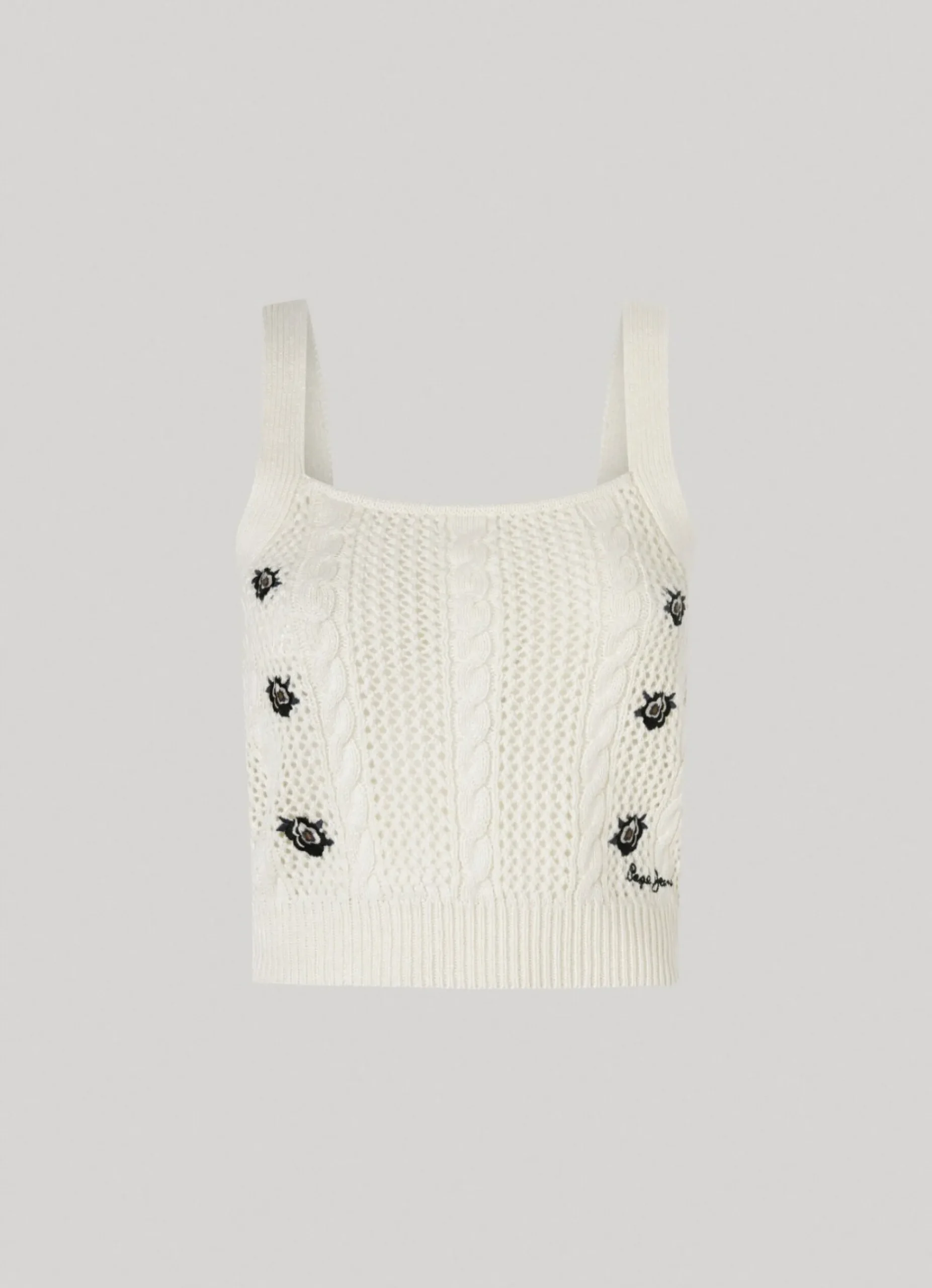 Mulher Pepe Jeans Malhas>Top De Malha Floral