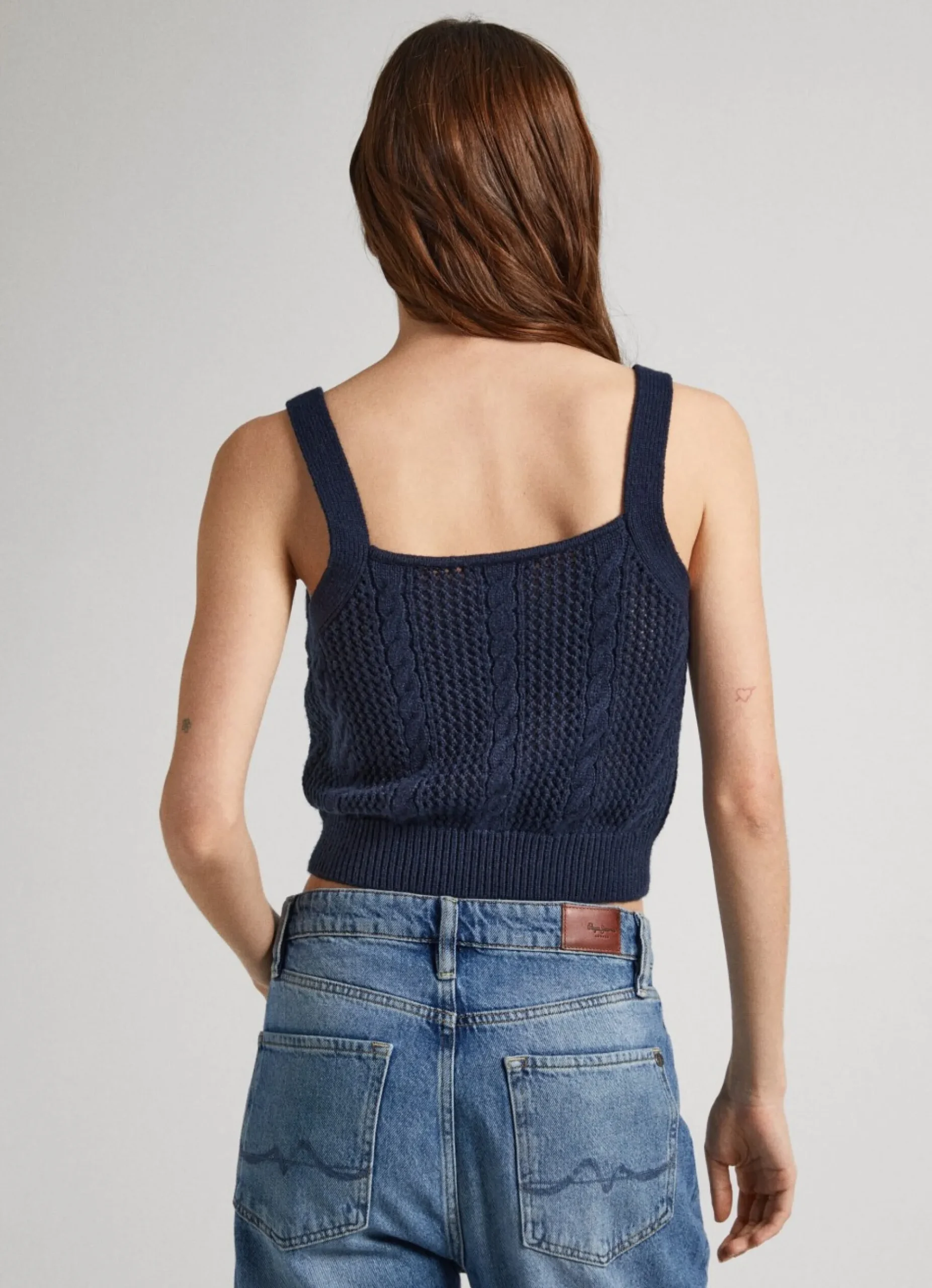 Mulher Pepe Jeans Malhas>Top De Malha Floral