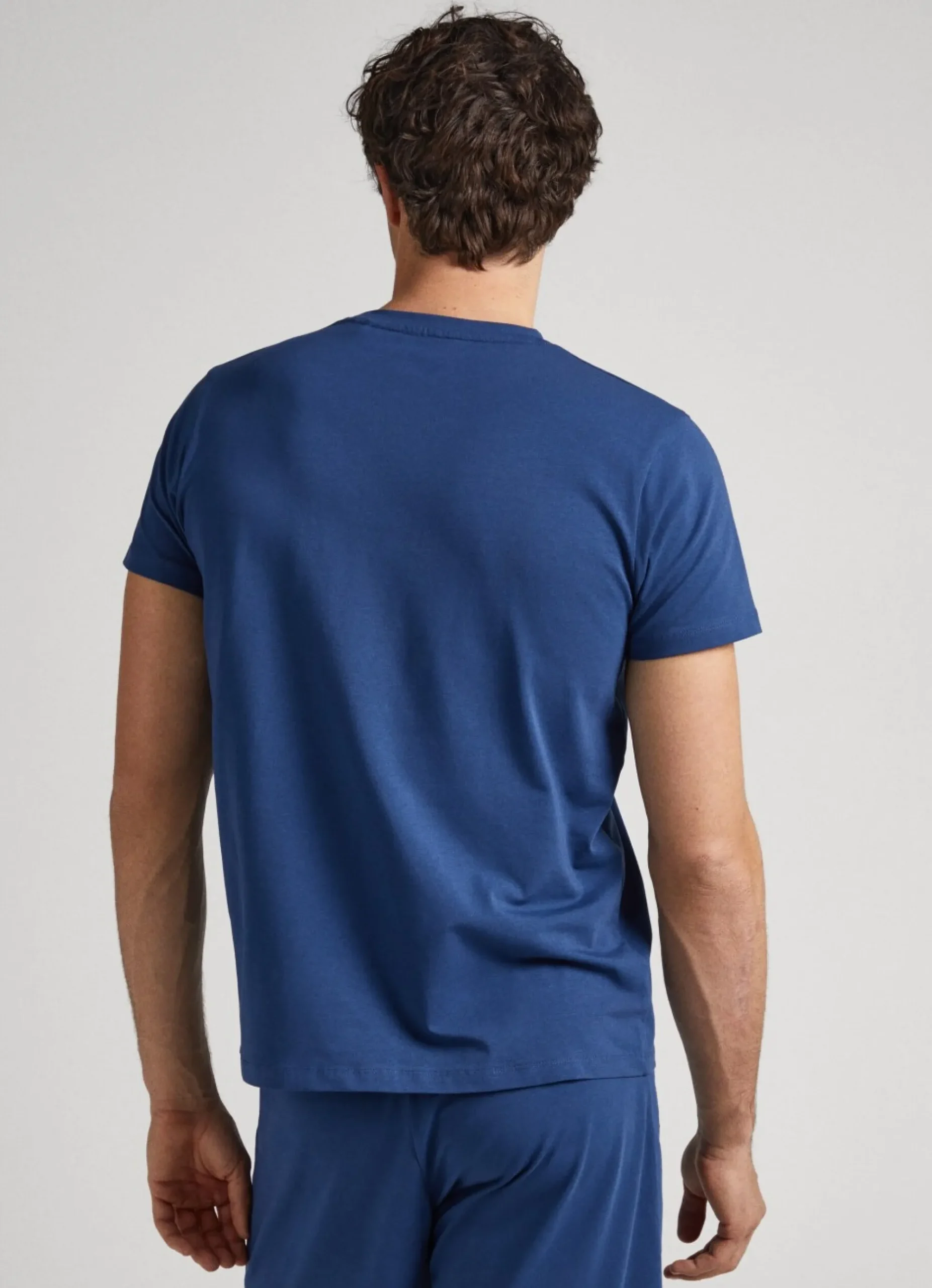 Homem Pepe Jeans Underwear>T-Shirt Algodao Logo Estampado