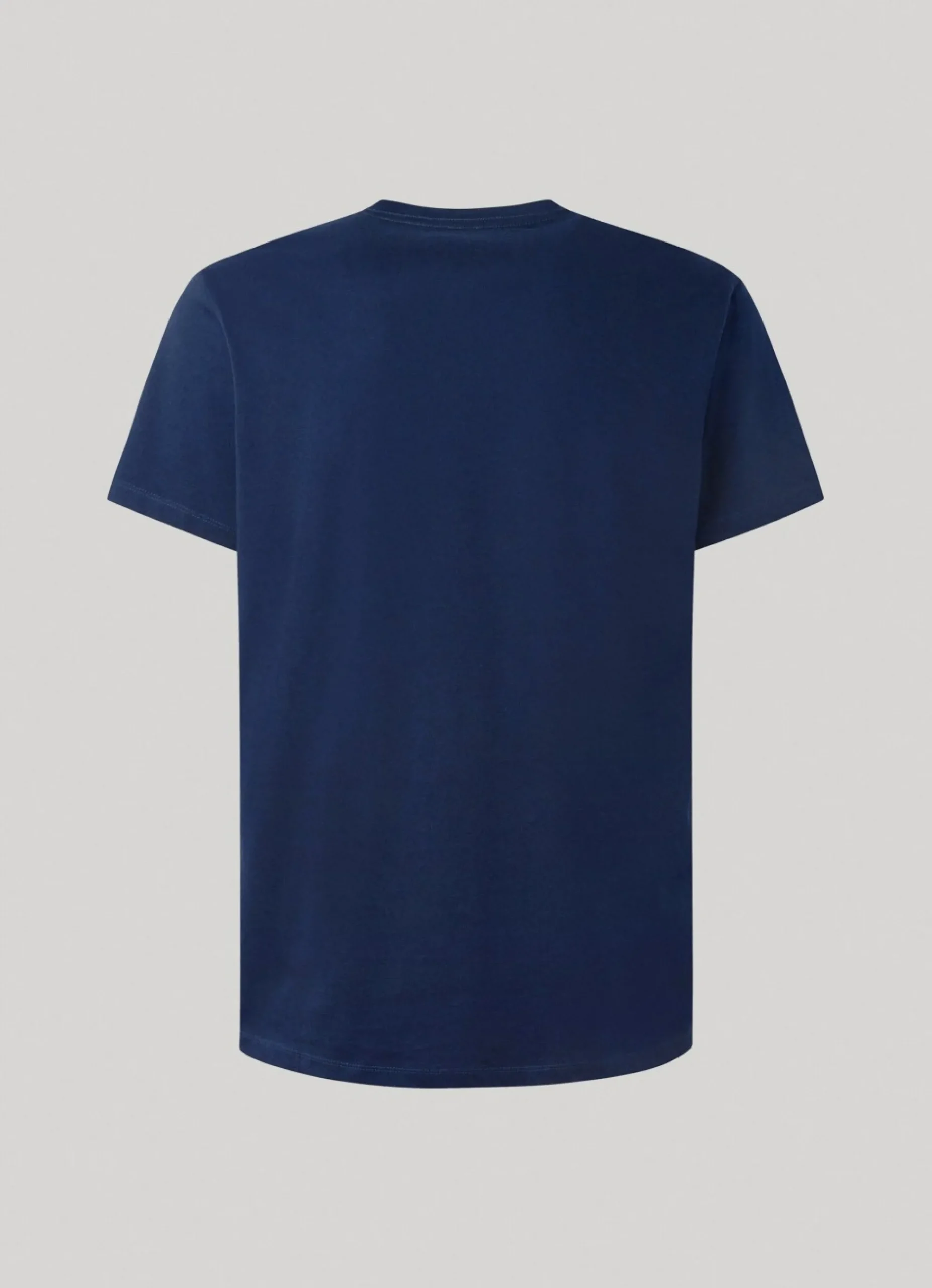 Homem Pepe Jeans T-Shirts>T-Shirt Algodao Logo Estampado