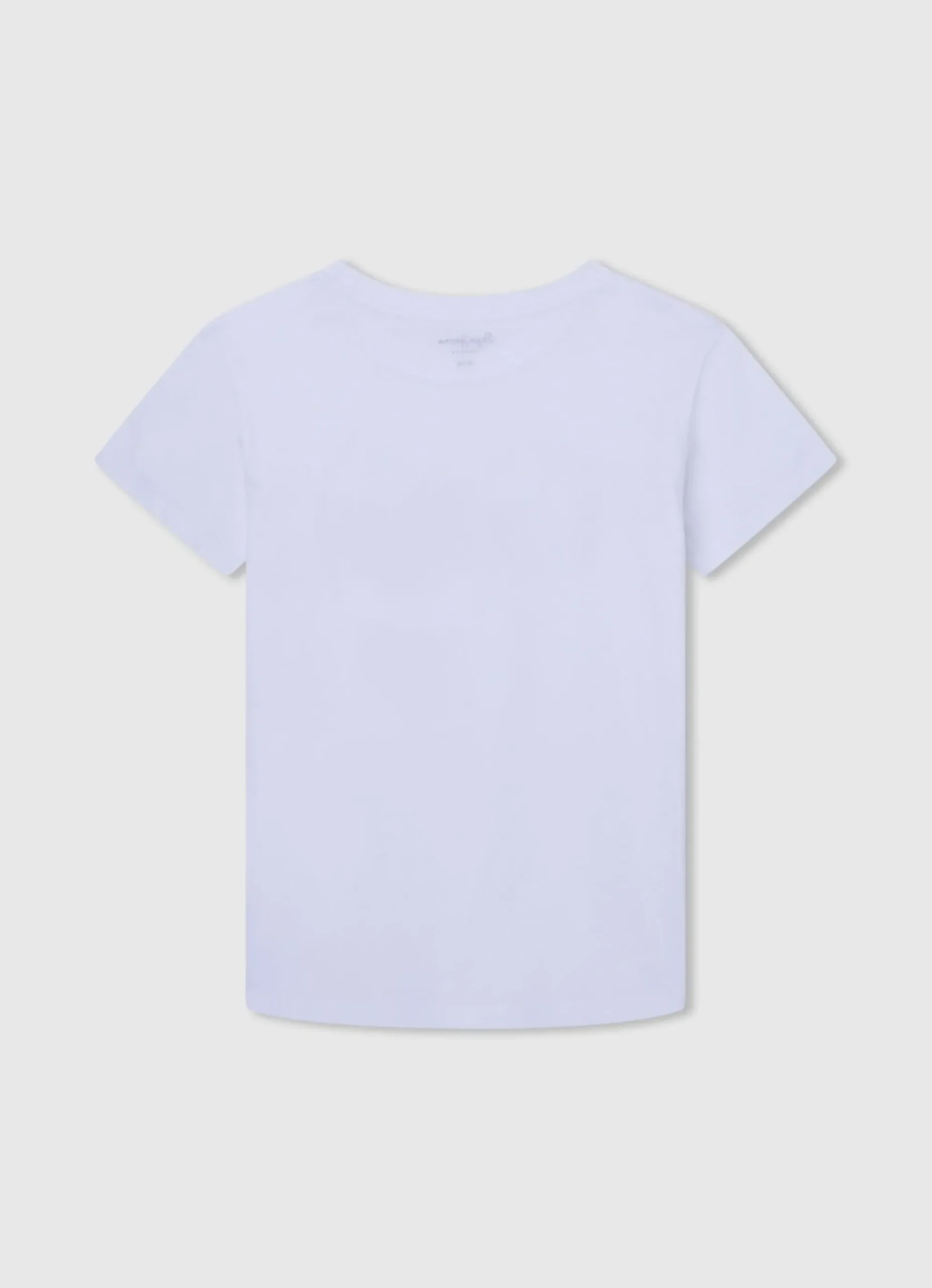 Rapaz Pepe Jeans T-Shirts>T-Shirt Algodao Logo Estampado
