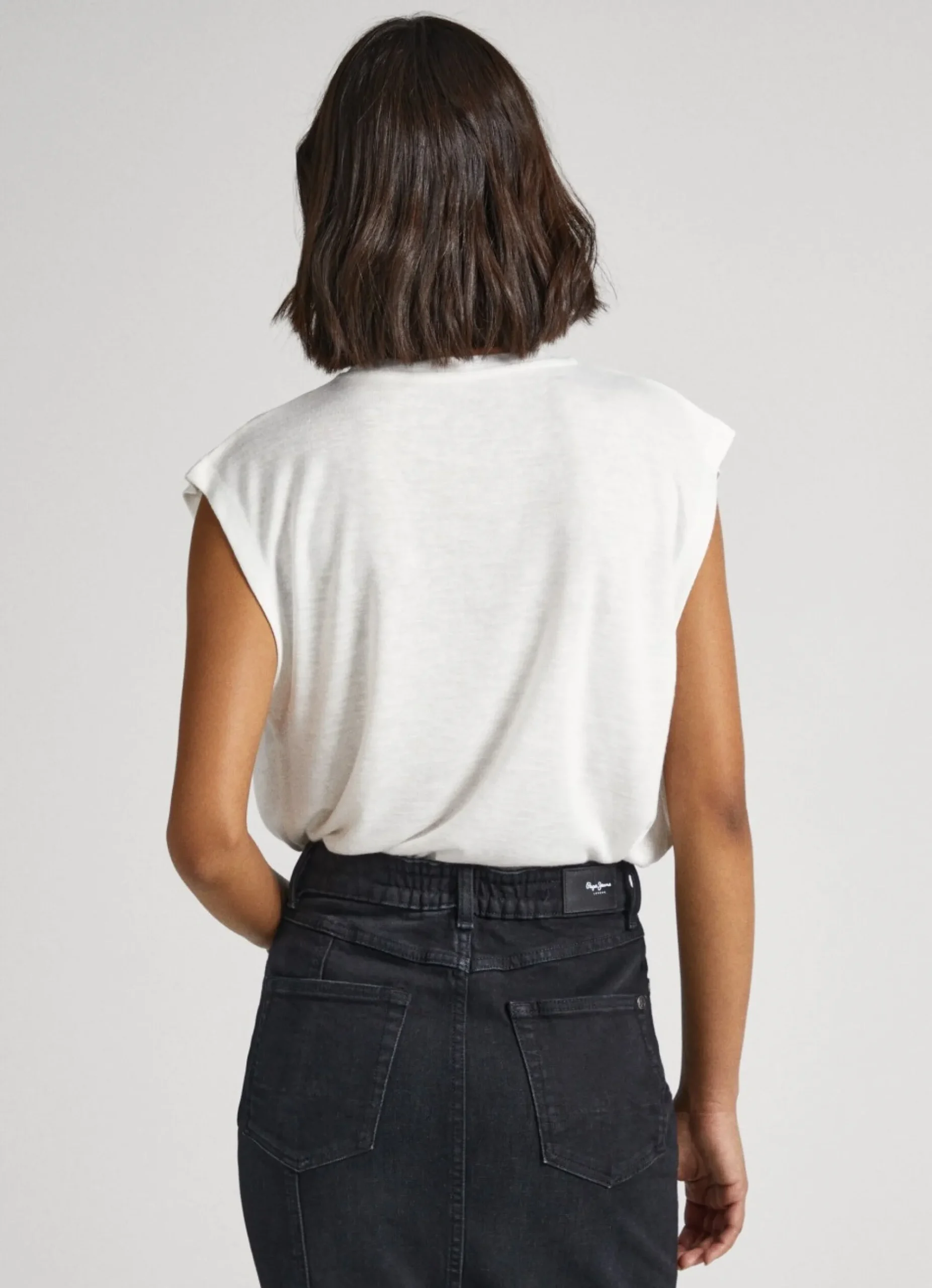 Mulher Pepe Jeans T-Shirts>T-Shirt Bandeira Union Jack