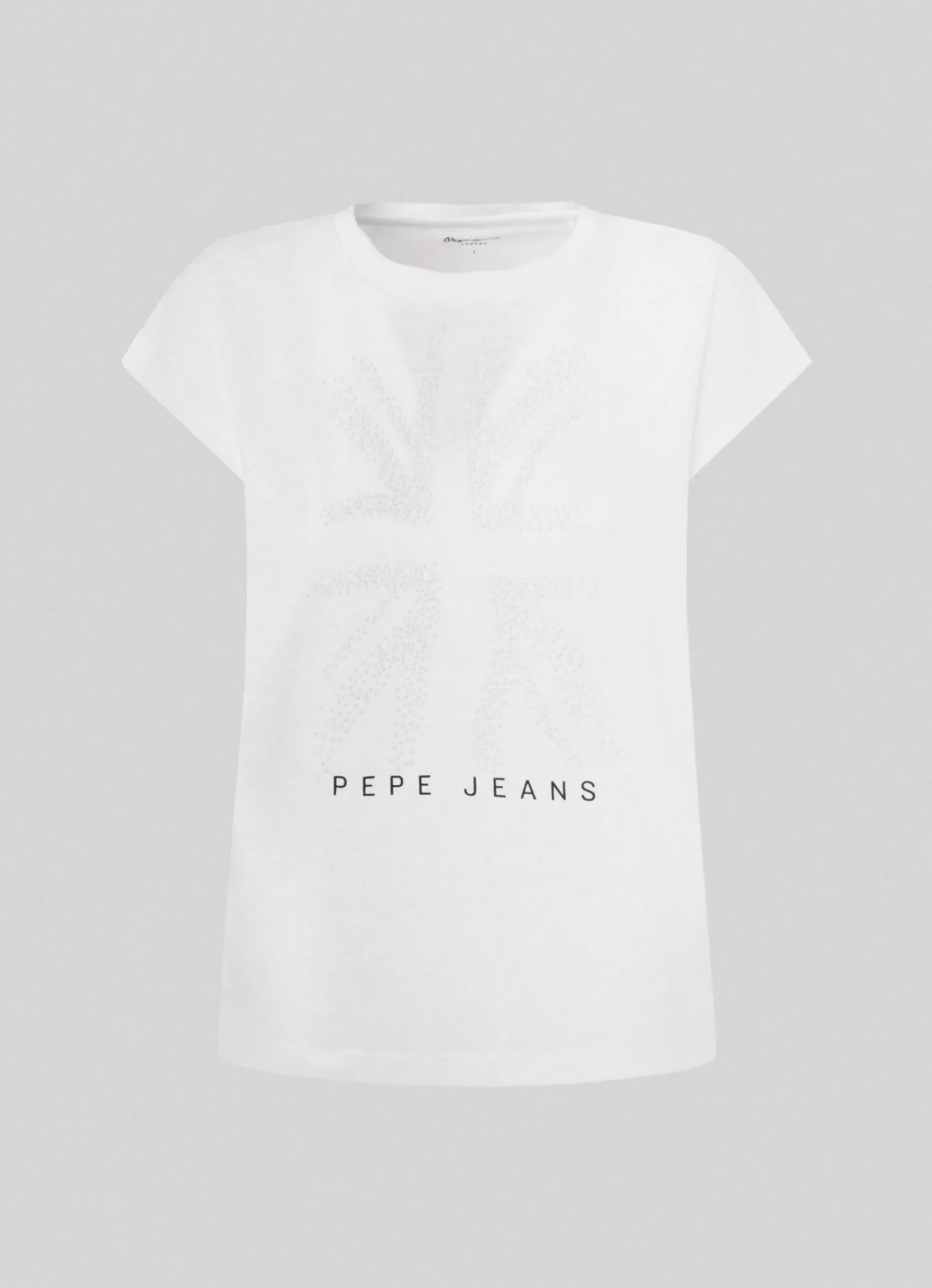 Mulher Pepe Jeans T-Shirts>T-Shirt Bandeira Union Jack