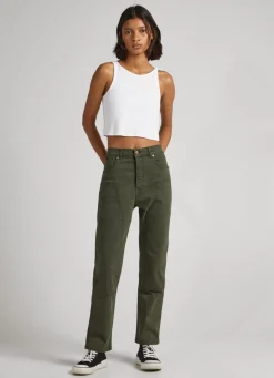 Mulher Pepe Jeans T-Shirts>T-Shirt Canelada Sem Mangas