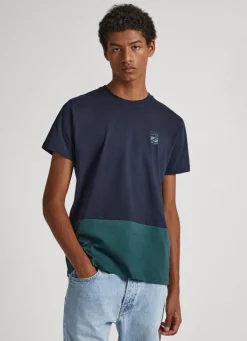 Homem Pepe Jeans T-Shirts>T-Shirt Color Block