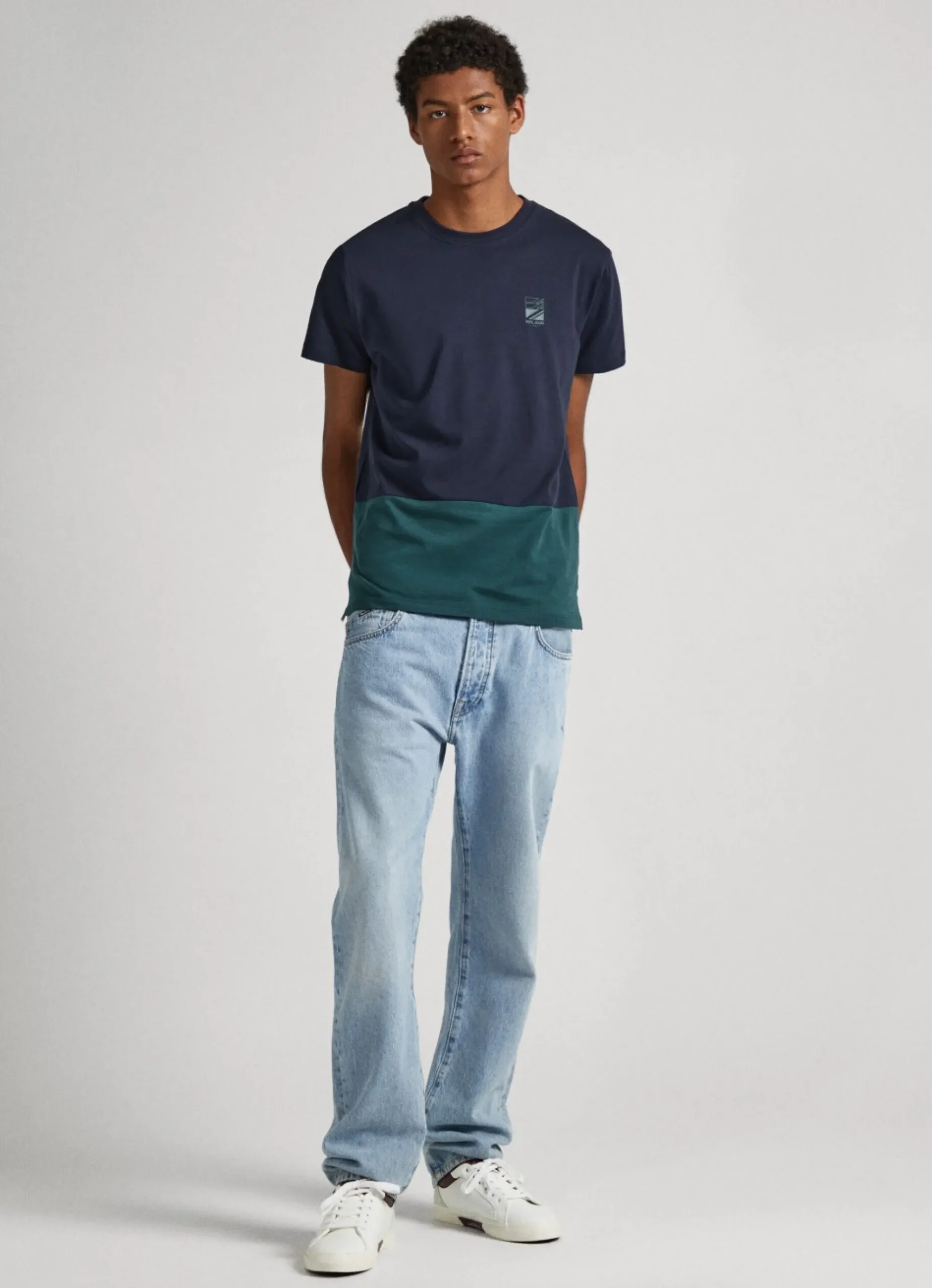 Homem Pepe Jeans T-Shirts>T-Shirt Color Block