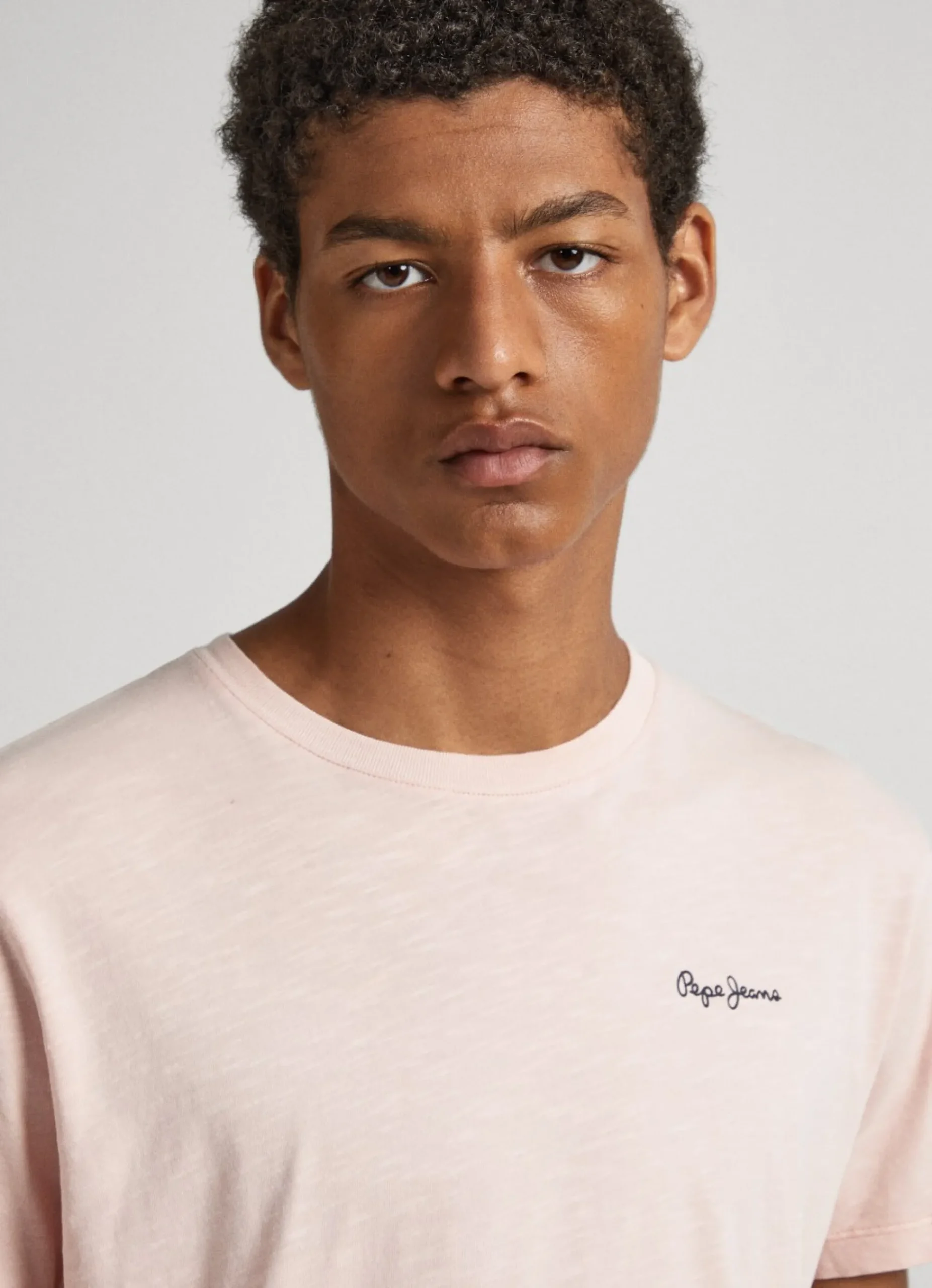 Homem Pepe Jeans T-Shirts>T-Shirt Com Logo Estampada