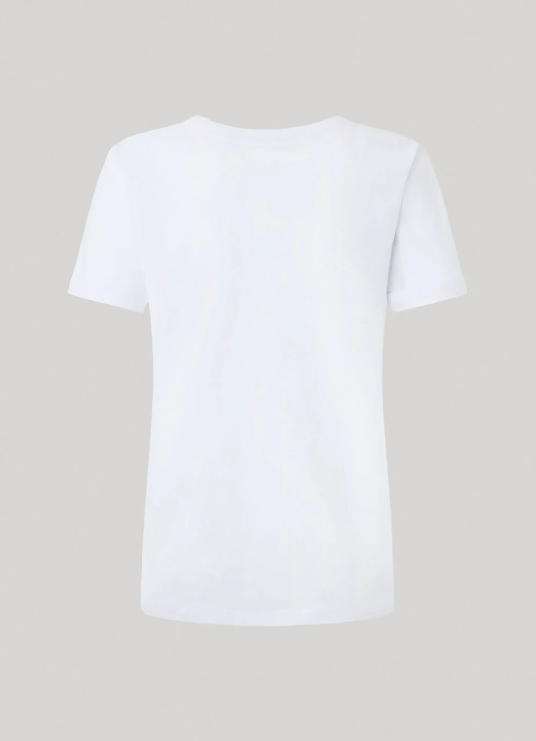 Mulher Pepe Jeans T-Shirts>T-Shirt Com Logo Strass