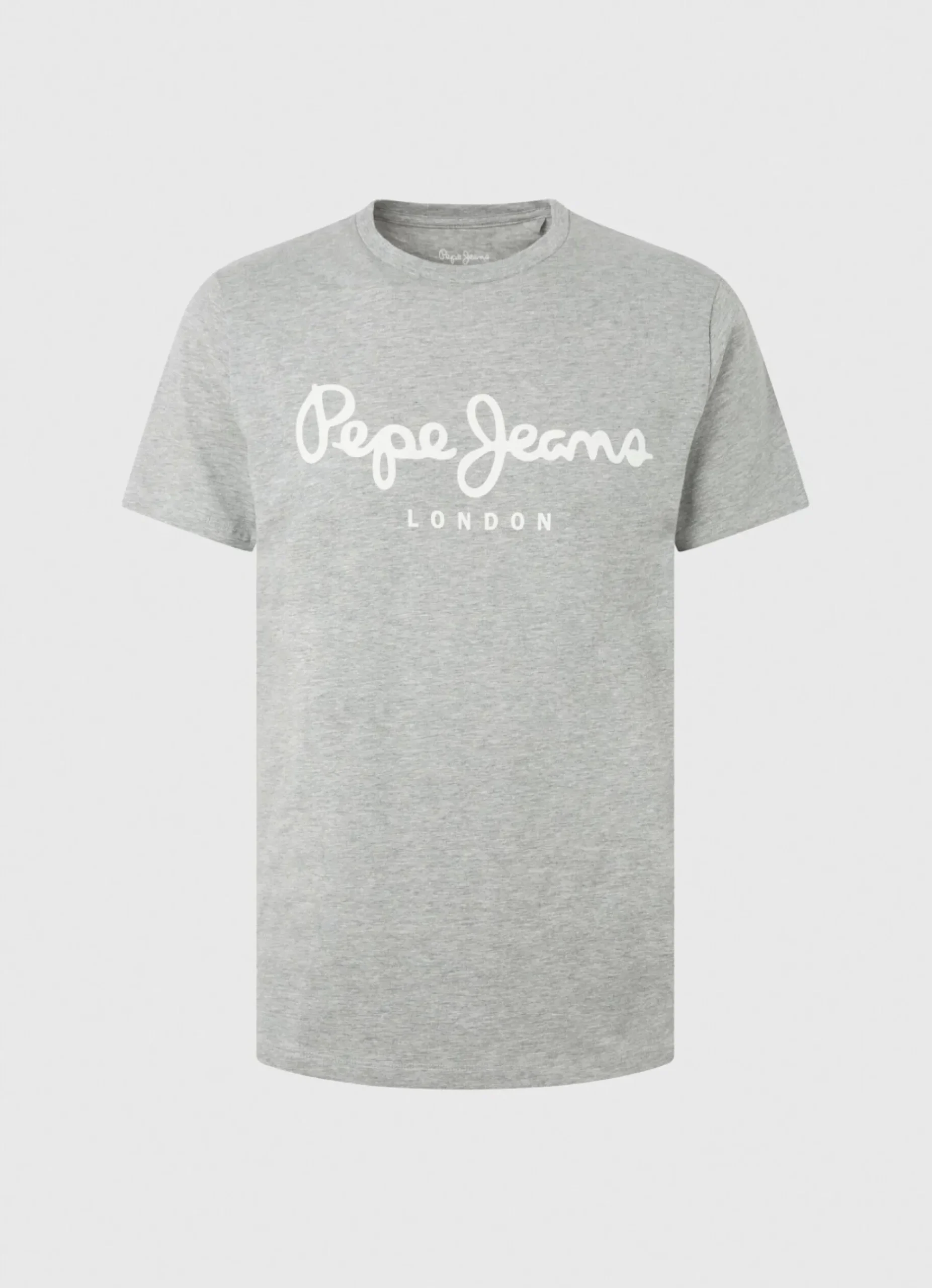 Homem Pepe Jeans T-Shirts>T-Shirt De Algodao De Manga Curta
