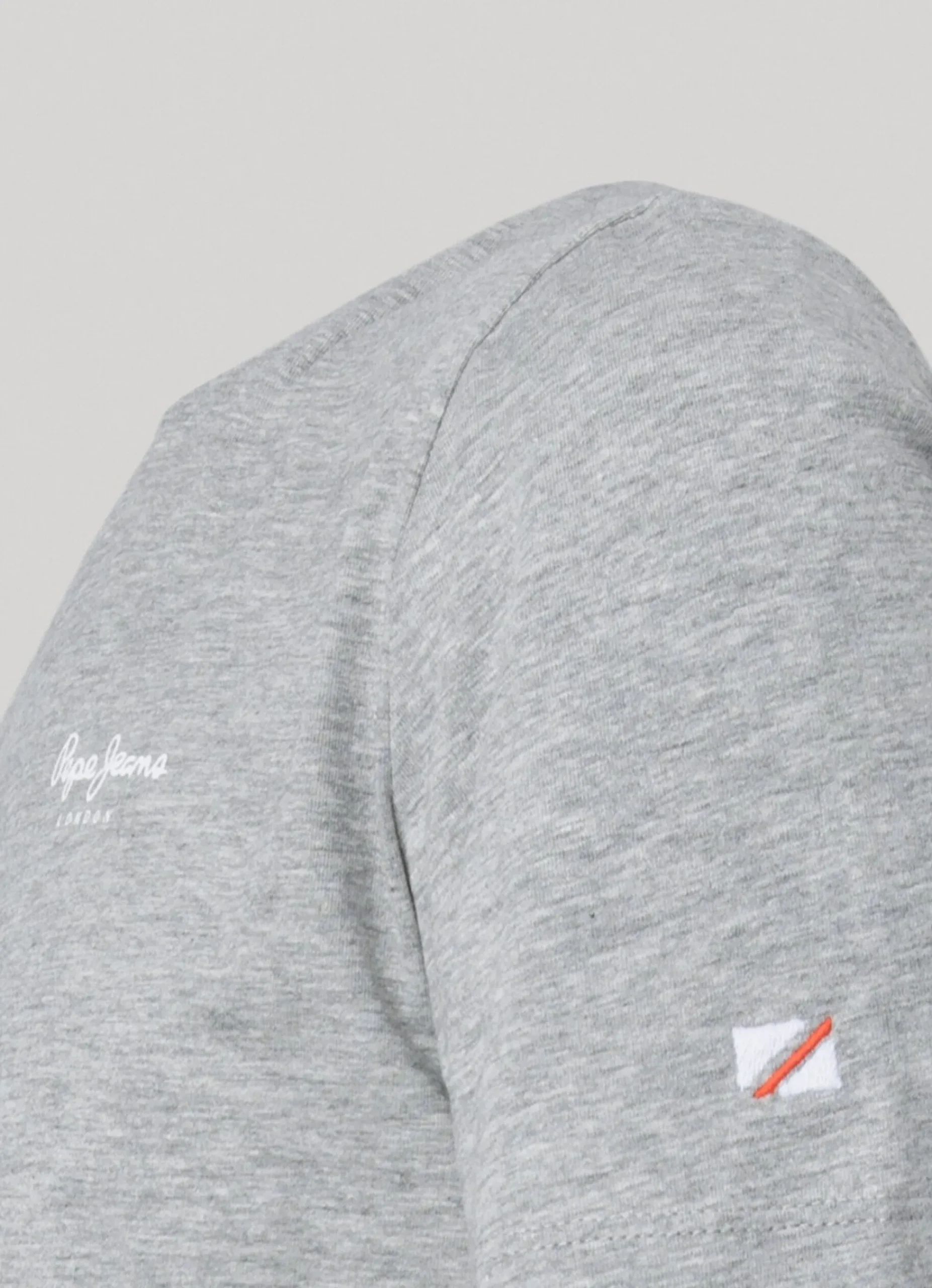 Homem Pepe Jeans T-Shirts>T-Shirt De Algodao Logo Estampado