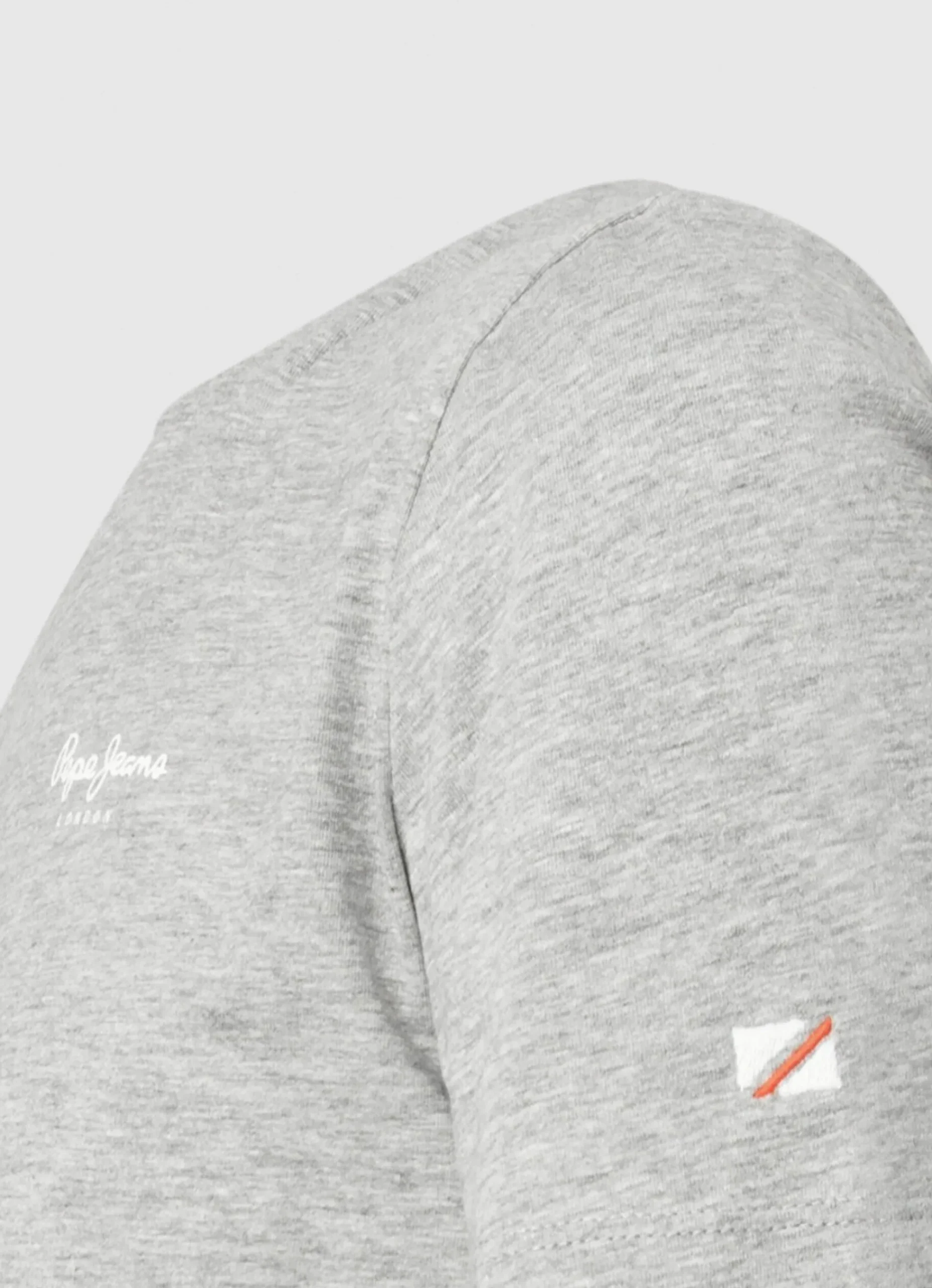 Homem Pepe Jeans T-Shirts>T-Shirt De Algodao Logo Estampado