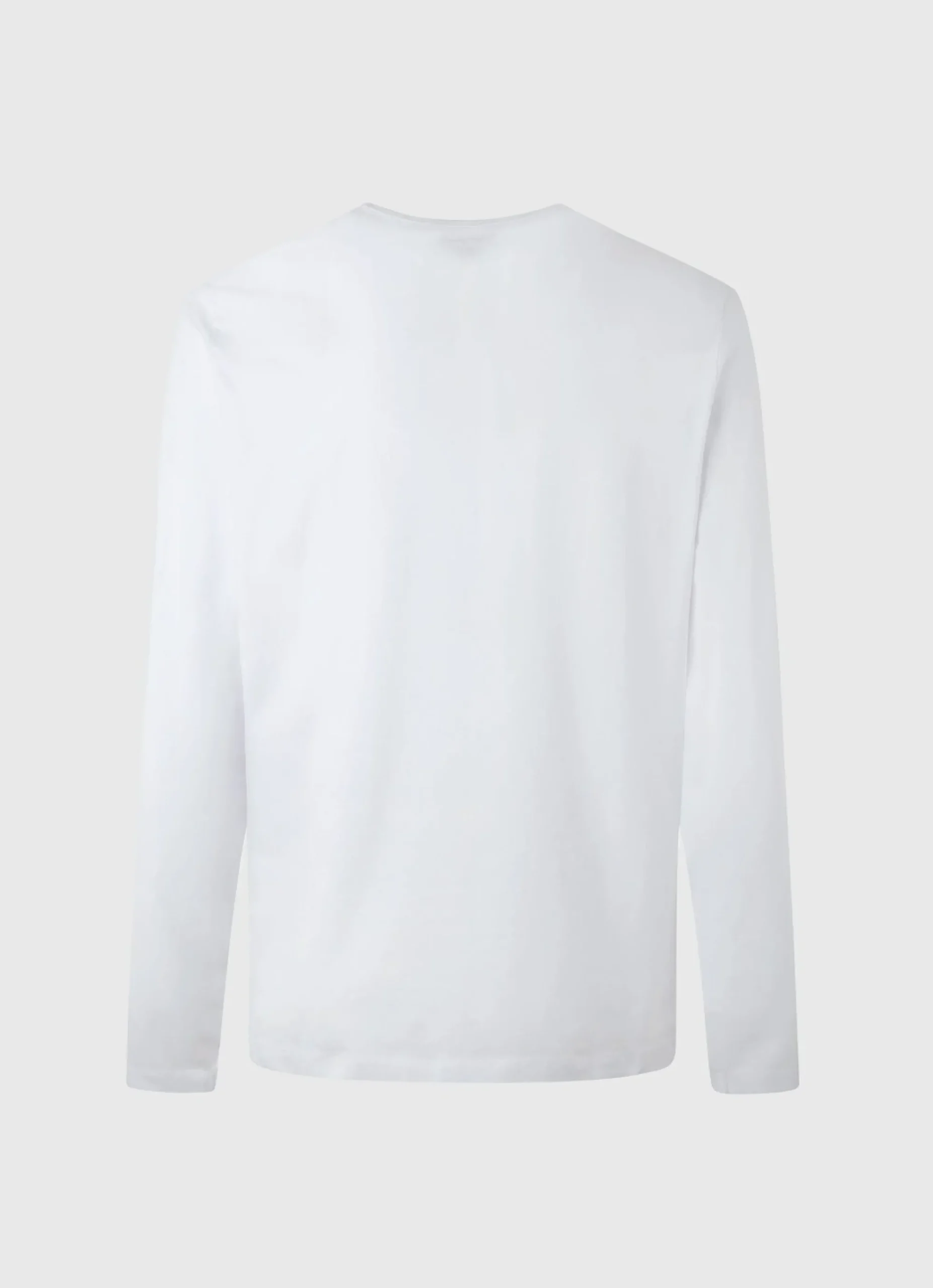 Homem Pepe Jeans T-Shirts>T-Shirt De Algodao Manga Comprida