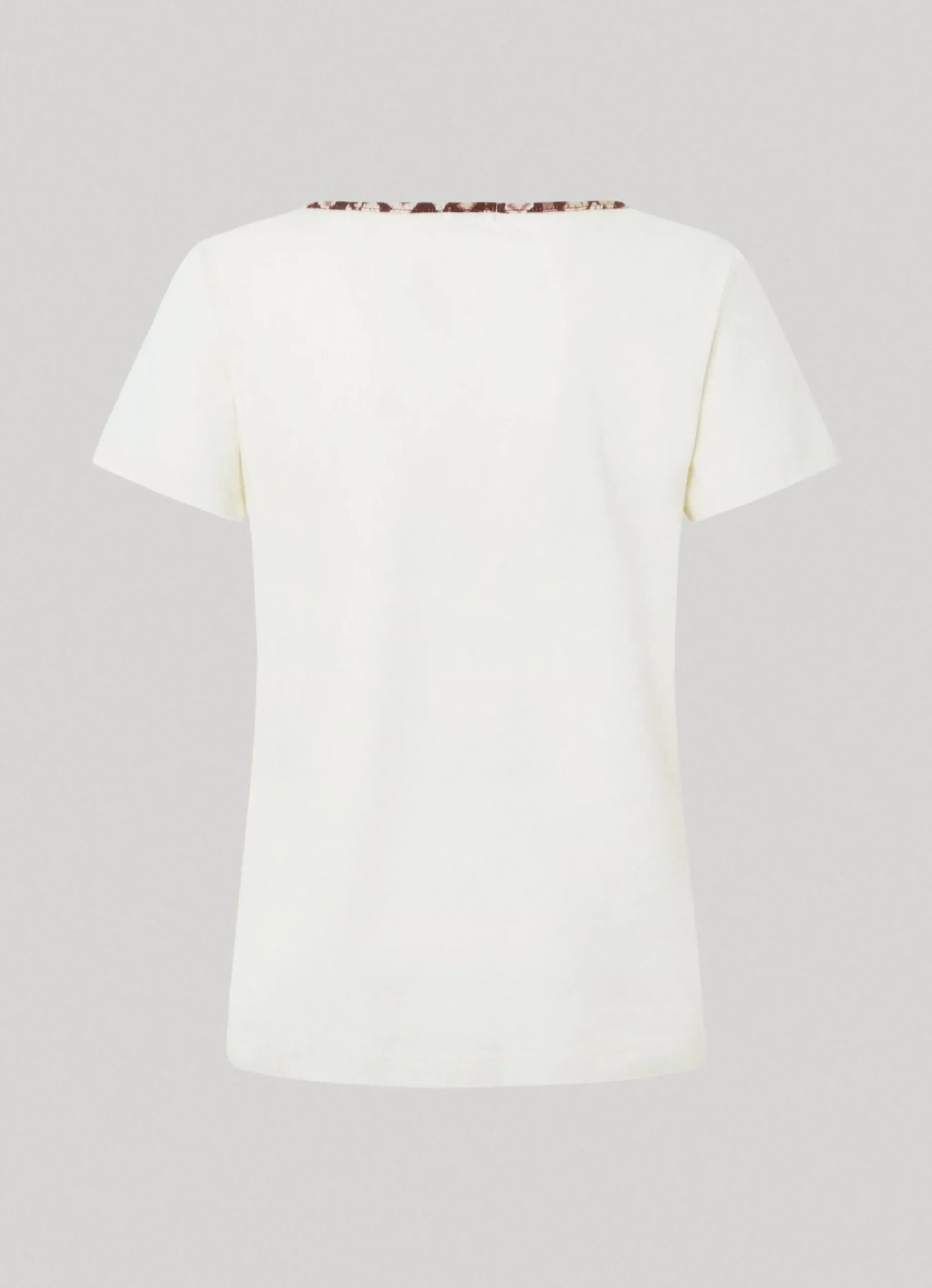 Mulher Pepe Jeans T-Shirts>T-Shirt Decote Em V Fluida