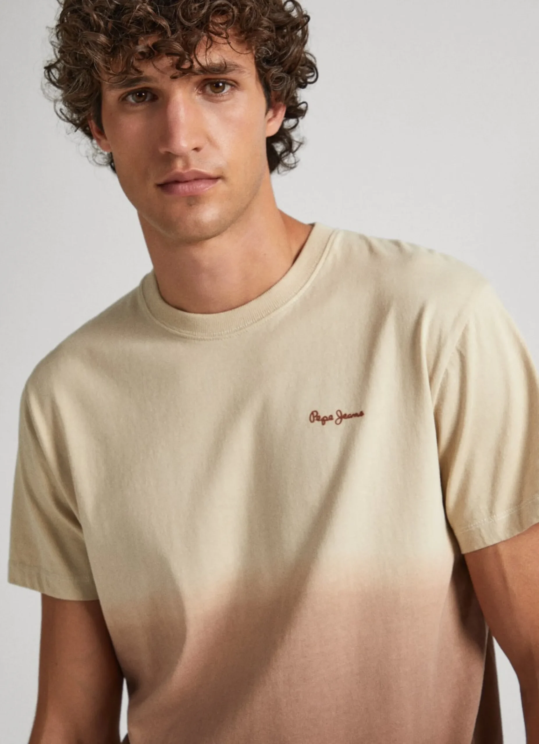 Homem Pepe Jeans T-Shirts>T-Shirt Deep Dye