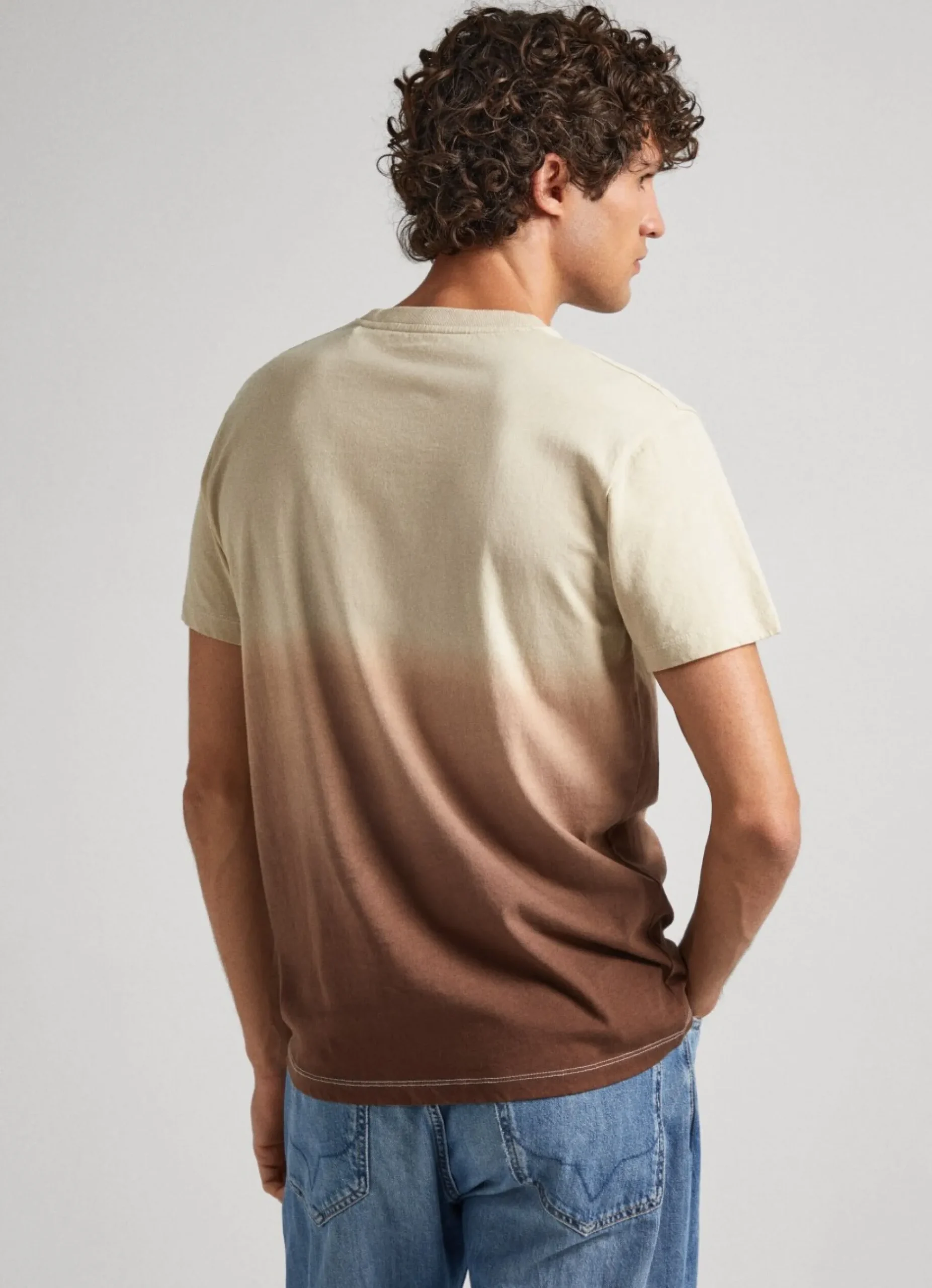 Homem Pepe Jeans T-Shirts>T-Shirt Deep Dye