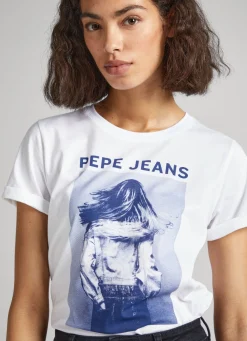 Mulher Pepe Jeans T-Shirts><noscript><img width=