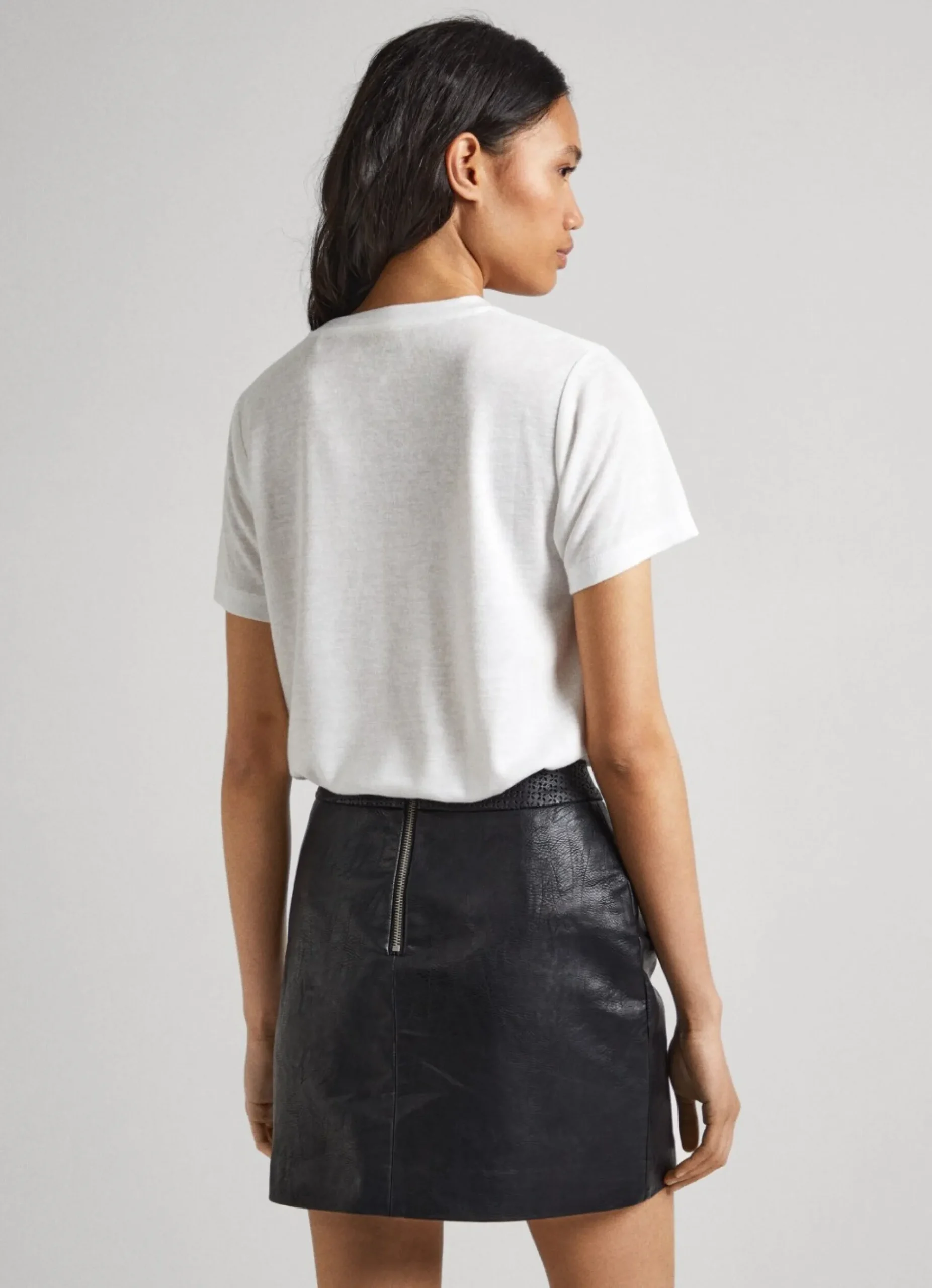 Mulher Pepe Jeans T-Shirts>T-Shirt Estampado Fotografico