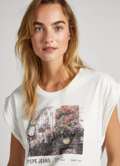 Mulher Pepe Jeans T-Shirts><noscript><img width=