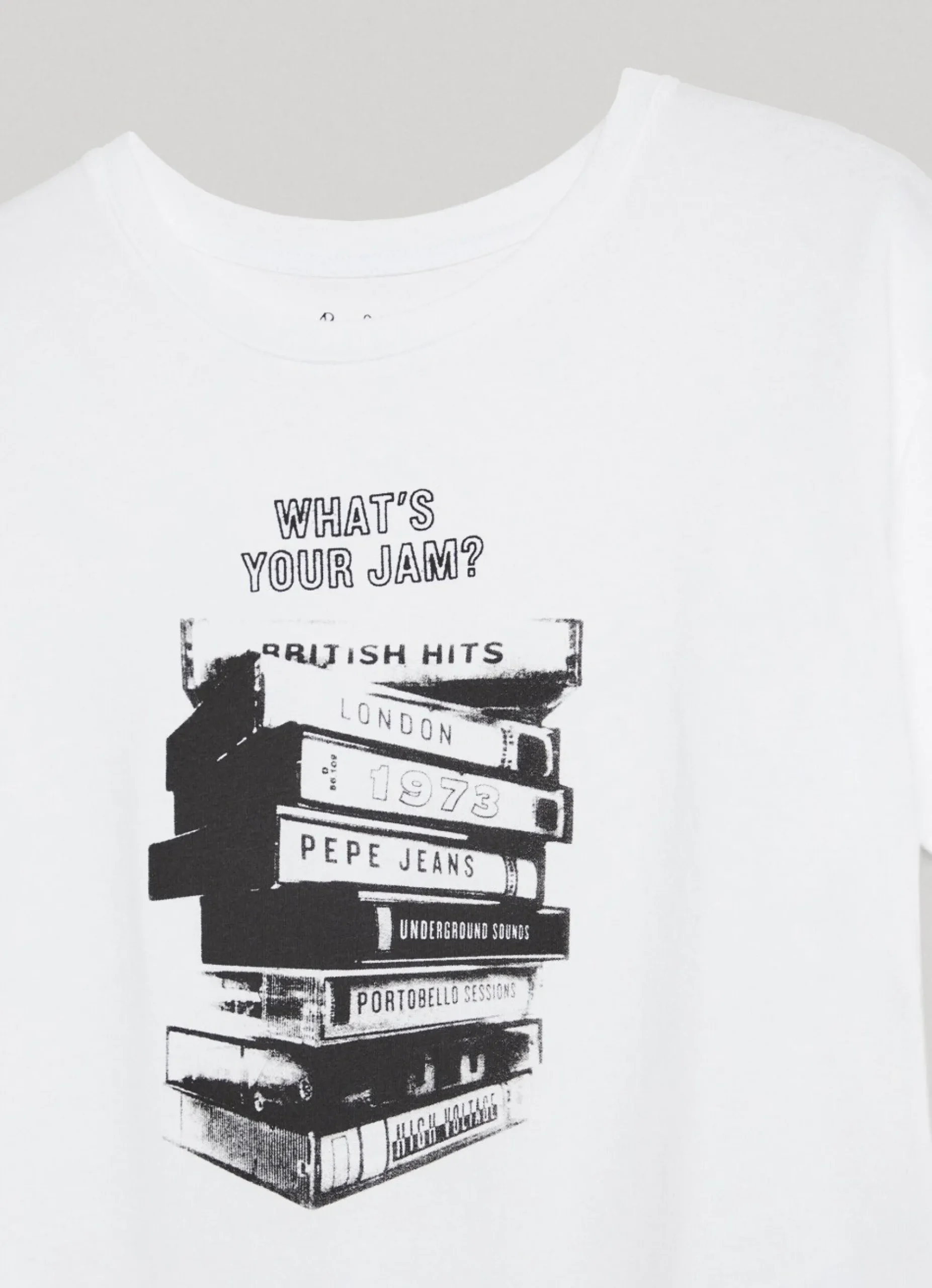 Mulher Pepe Jeans T-Shirts>T-Shirt Estampado Fotografico