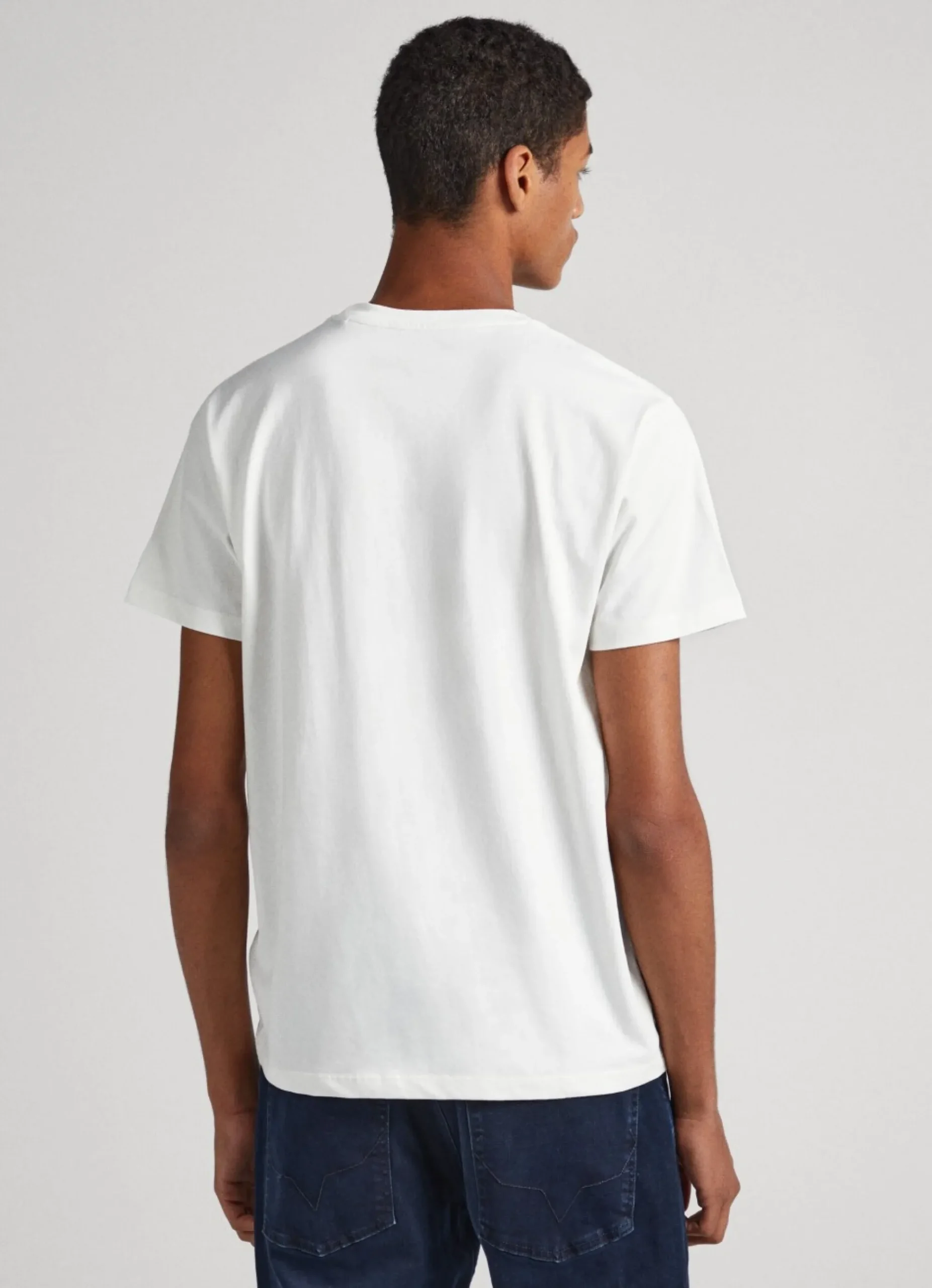 Homem Pepe Jeans T-Shirts>T-Shirt Estampado Puff