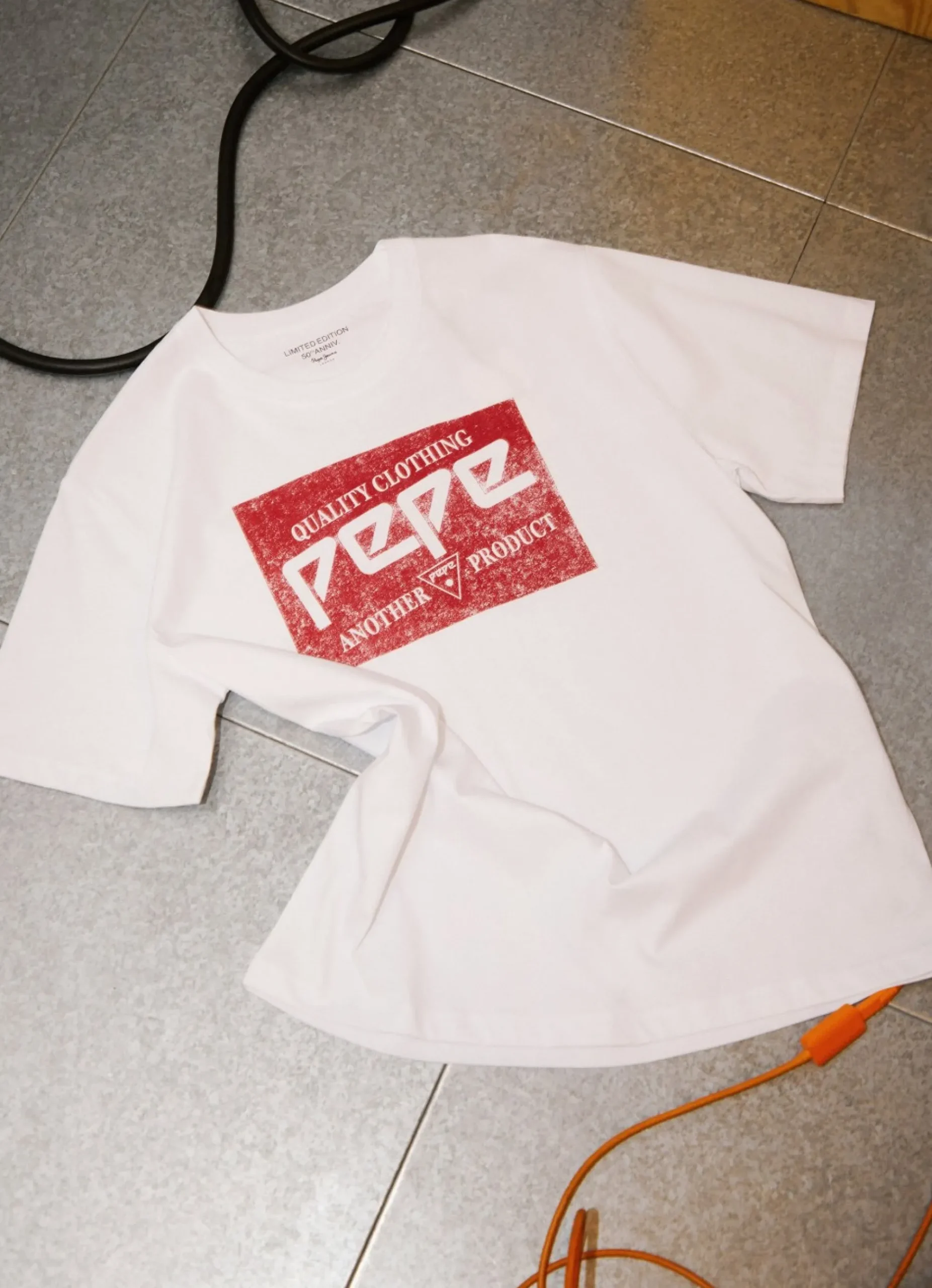 Homem Pepe Jeans T-Shirts>T-Shirt Heritage Edicao Limitada
