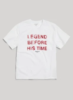 Mulher Pepe Jeans T-Shirts>T-Shirt Heritage Edicao Limitada