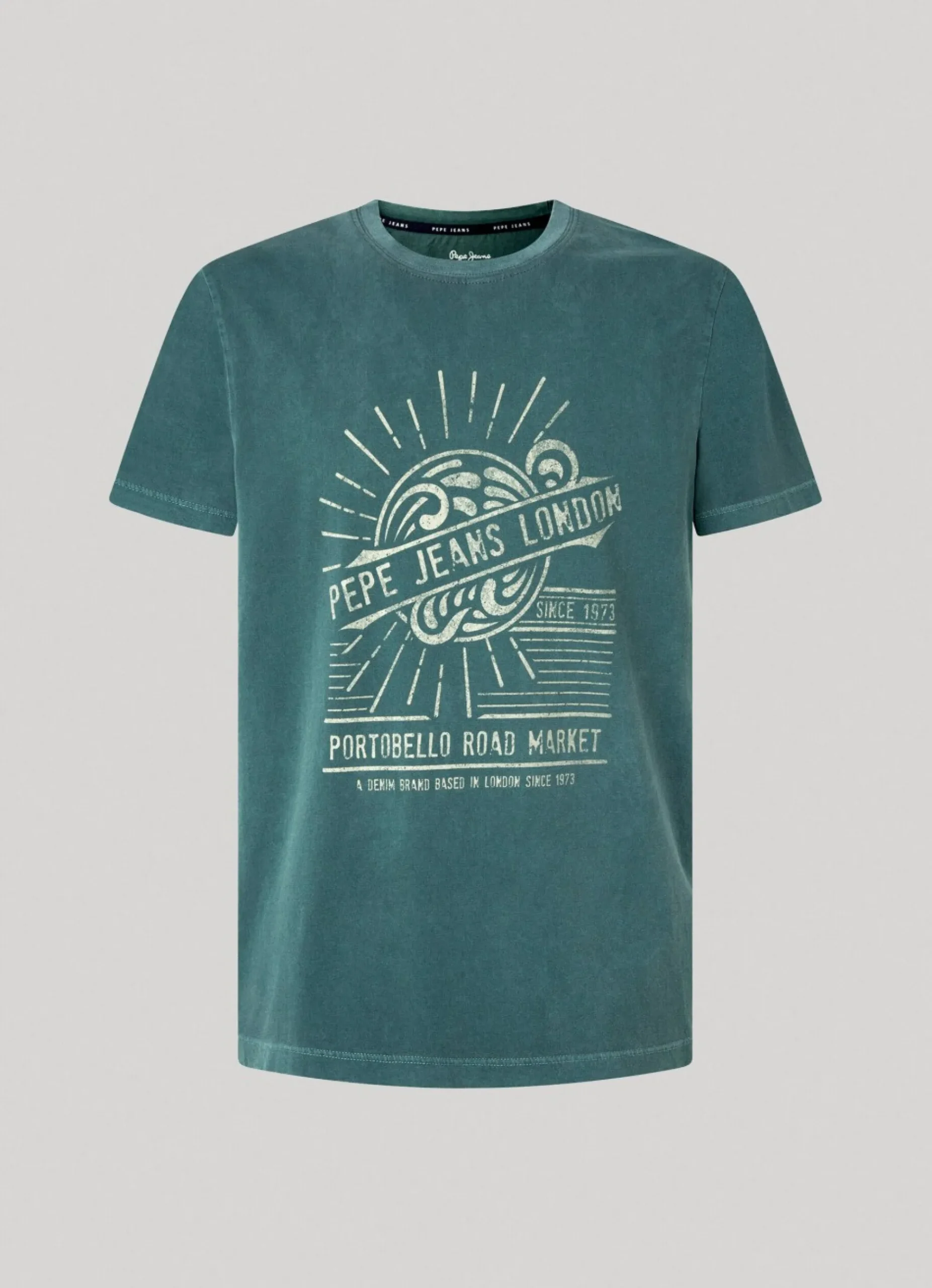 Homem Pepe Jeans T-Shirts>T-Shirt Logo Estampado
