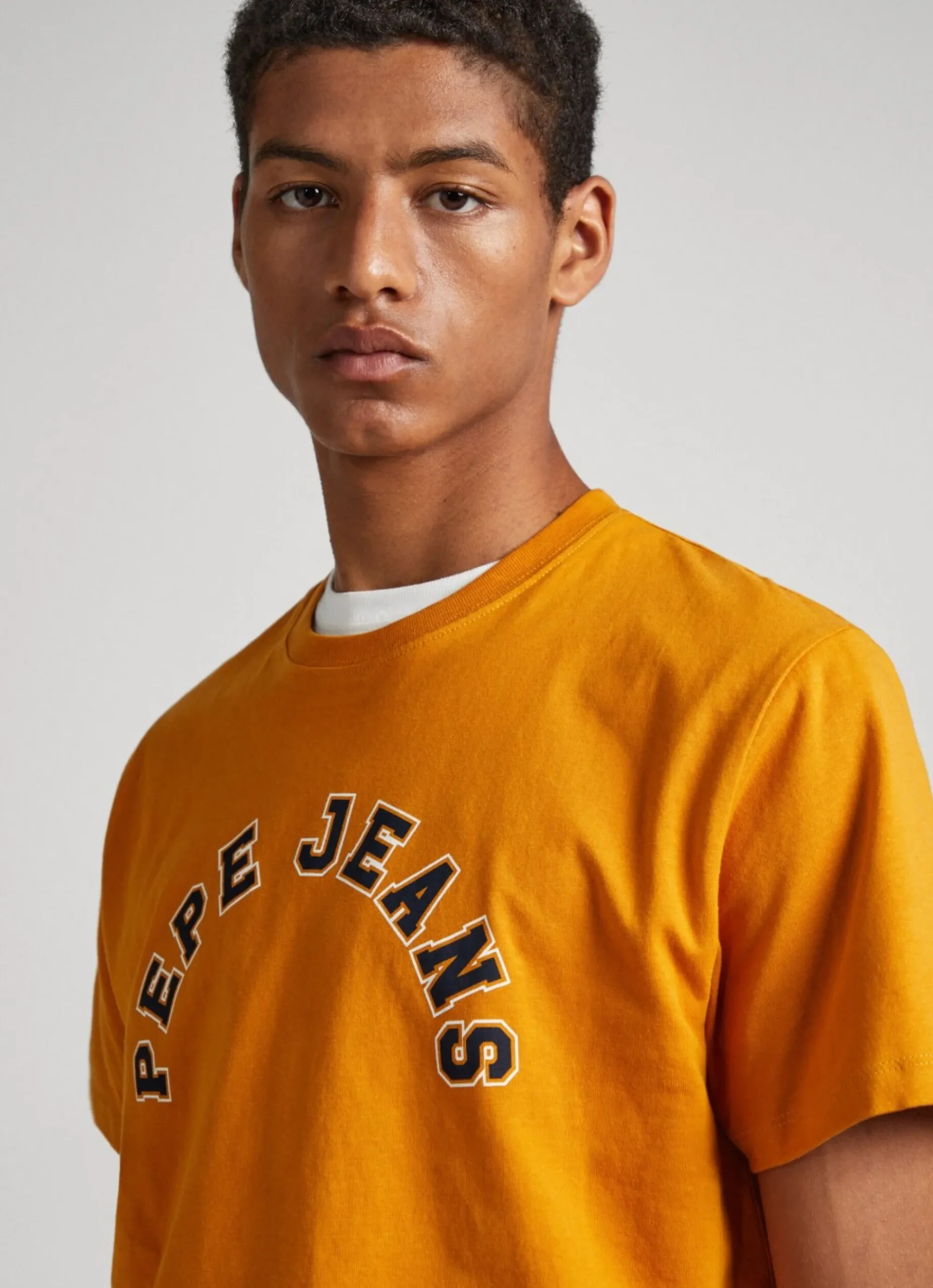 Homem Pepe Jeans T-Shirts>T-Shirt Logo Estampado