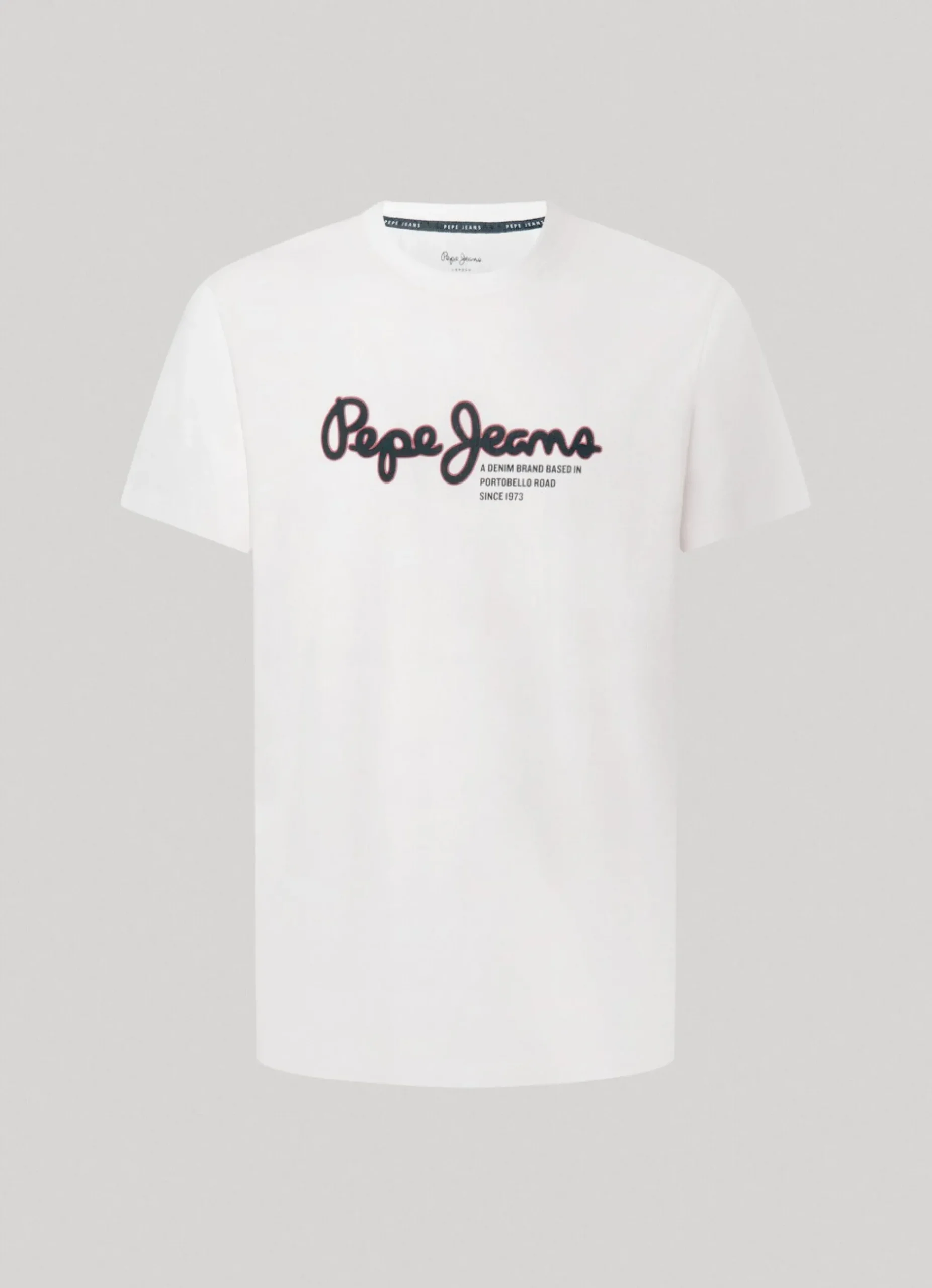 Homem Pepe Jeans T-Shirts>T-Shirt Logo Estampado
