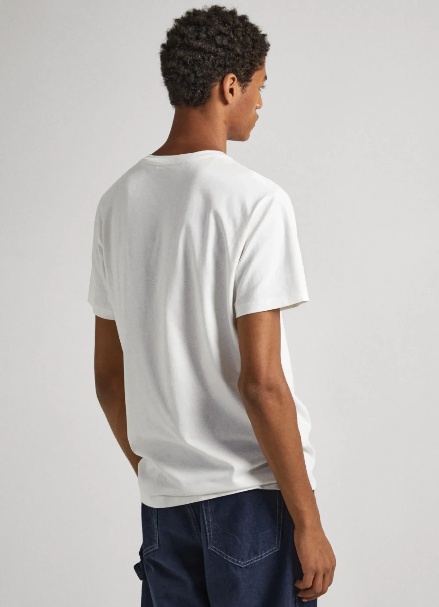 Homem Pepe Jeans T-Shirts>T-Shirt Logo Estampado