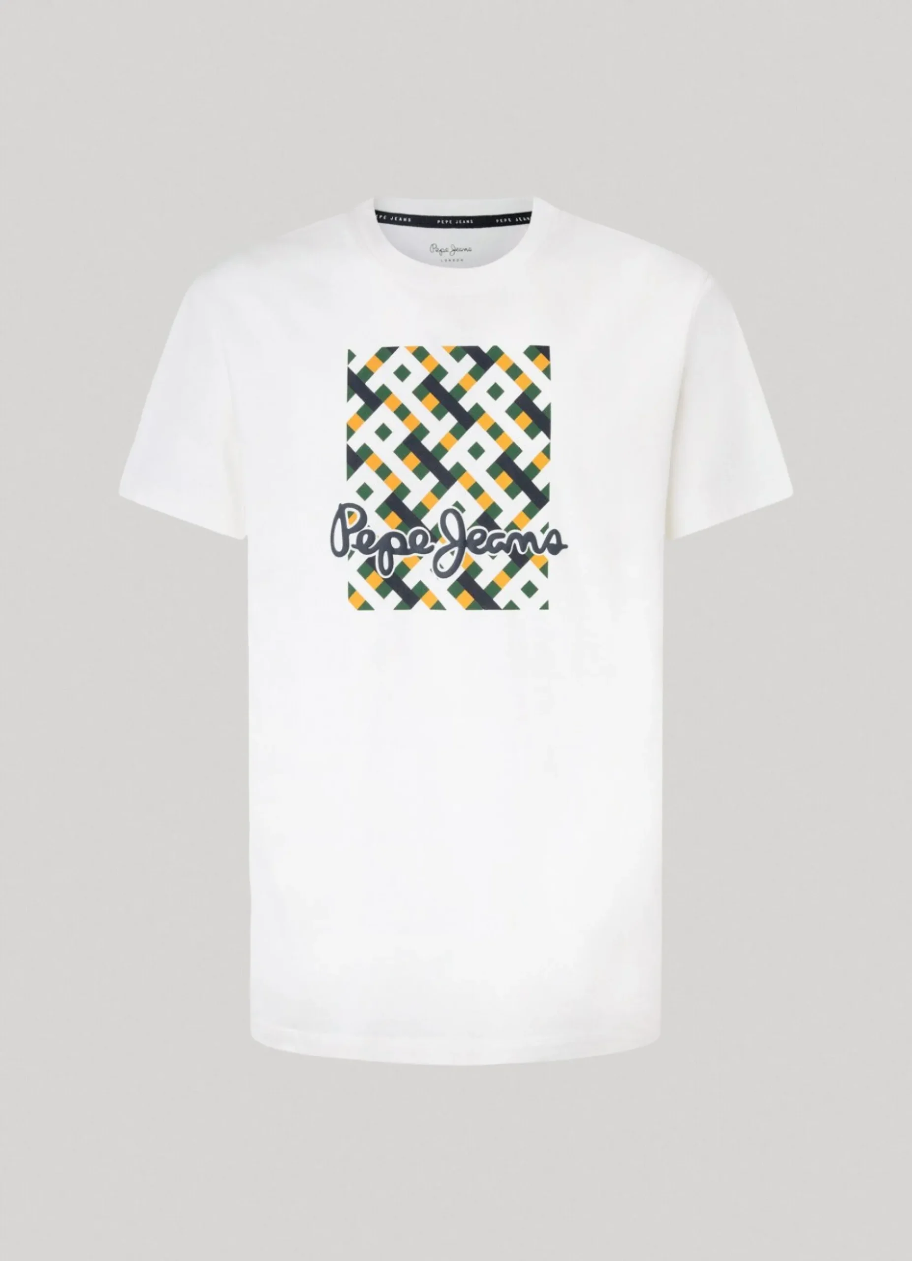 Homem Pepe Jeans T-Shirts>T-Shirt Logo Estampado